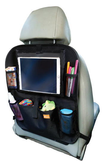 Car Back Seat Tablet Organiser