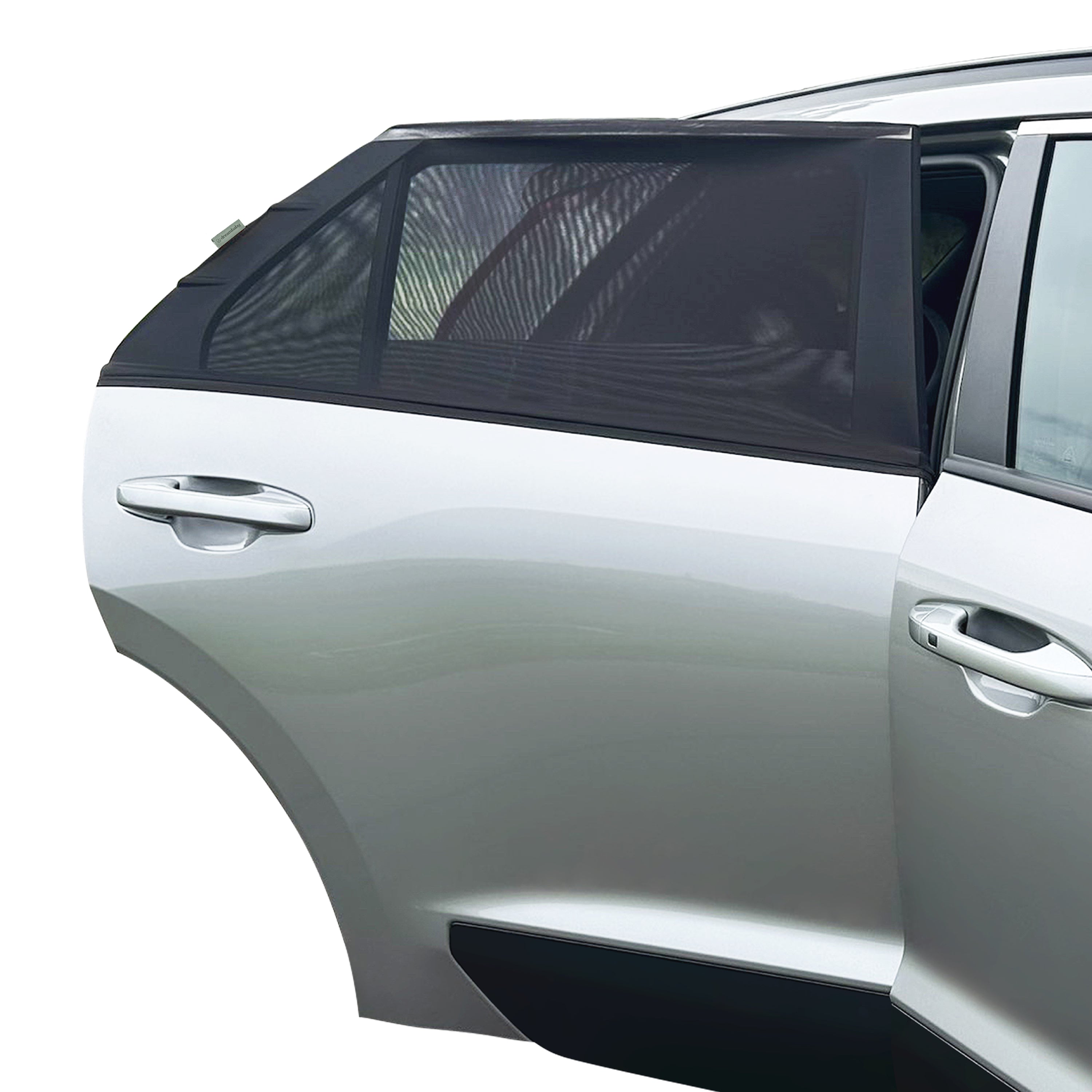 Fit Over Car Window Shade 2Pk