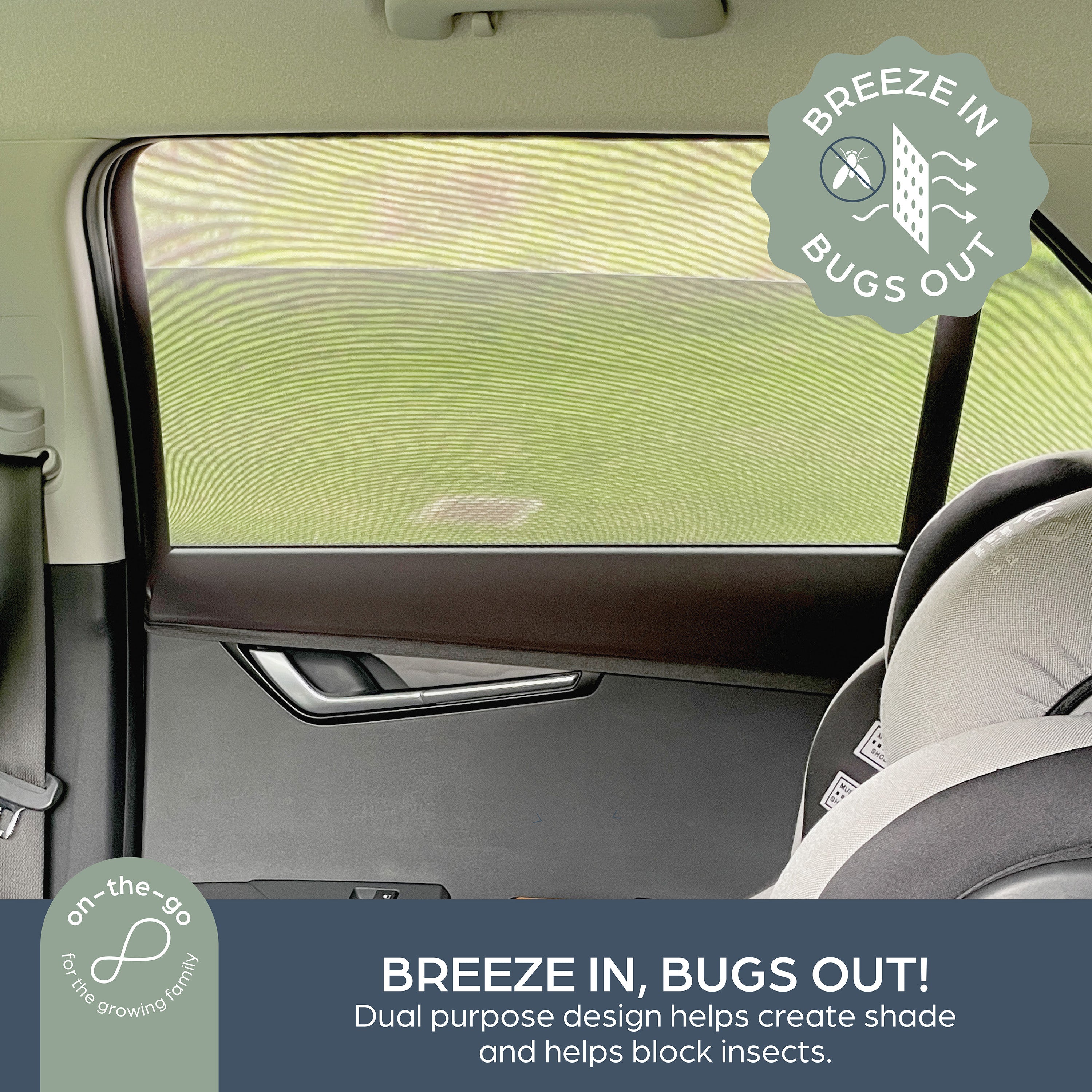 Fitover Car Shades - 2 Pack