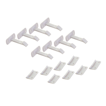 Adhesive Safety latches - 8 Pack