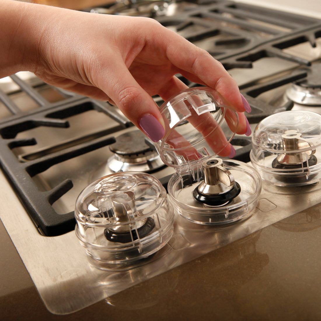 Stove Knob Covers 4 Pack