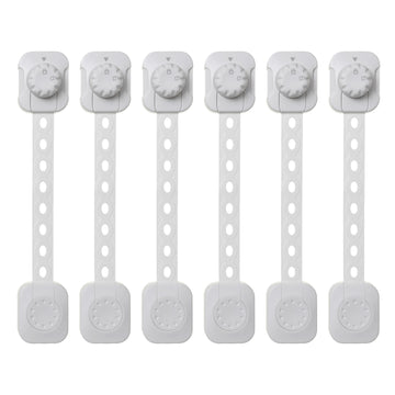 Twist 'N Lock Multi-Purpose Latch 2Pk White