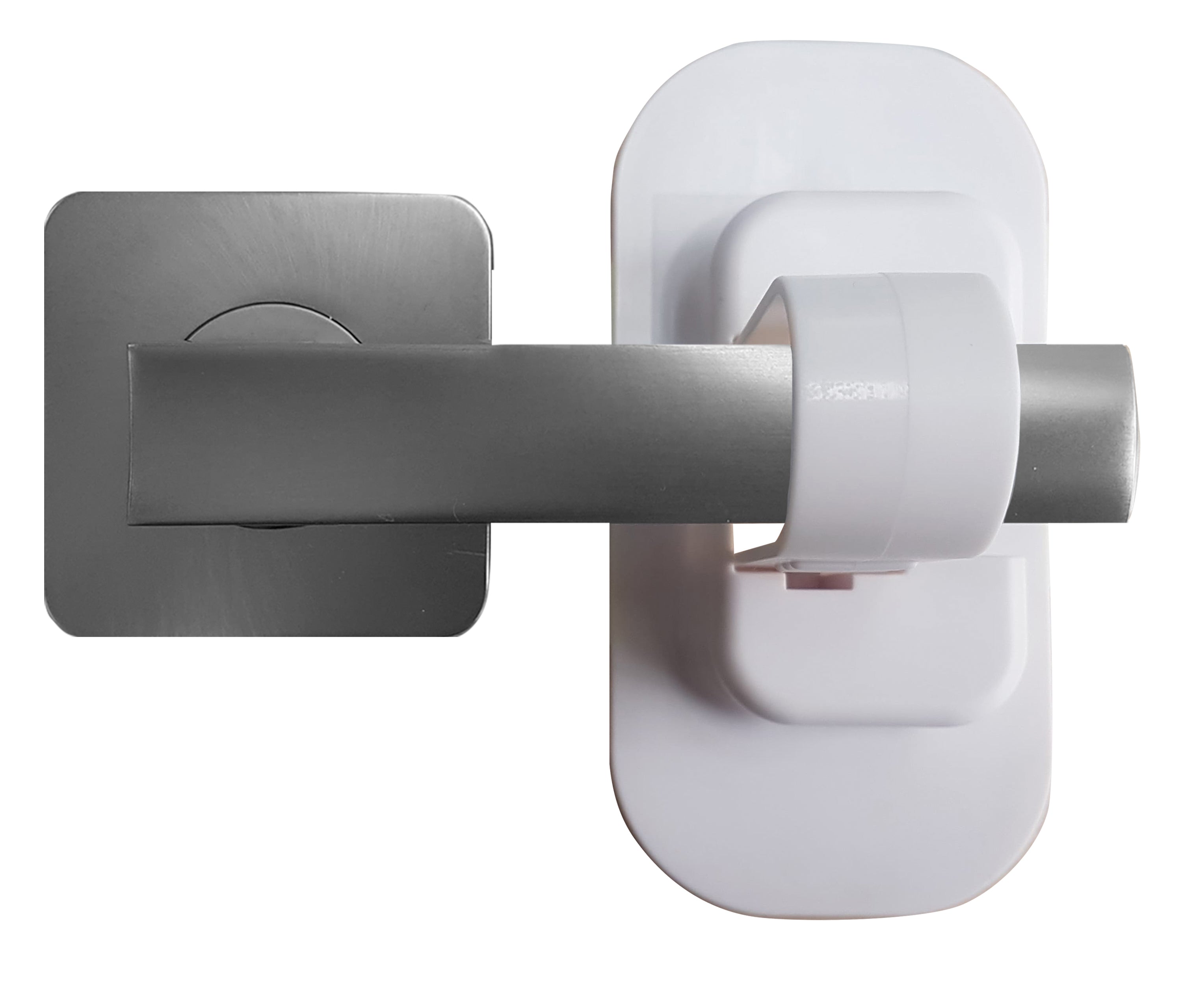 Adhesive Lever Door Lock 1Pk