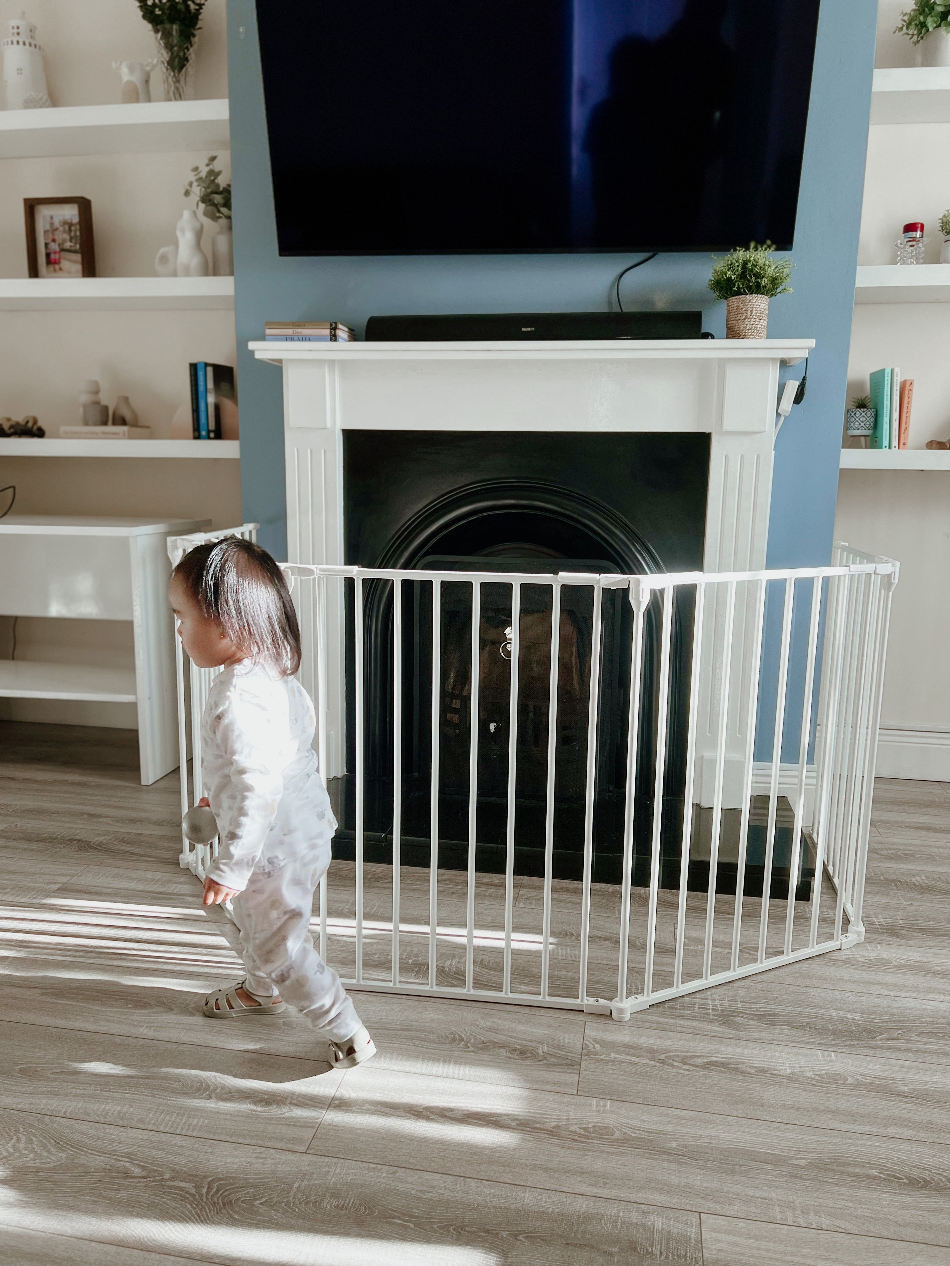 Mayfair Converta® 3-in-1 Play-Pen Gate - White