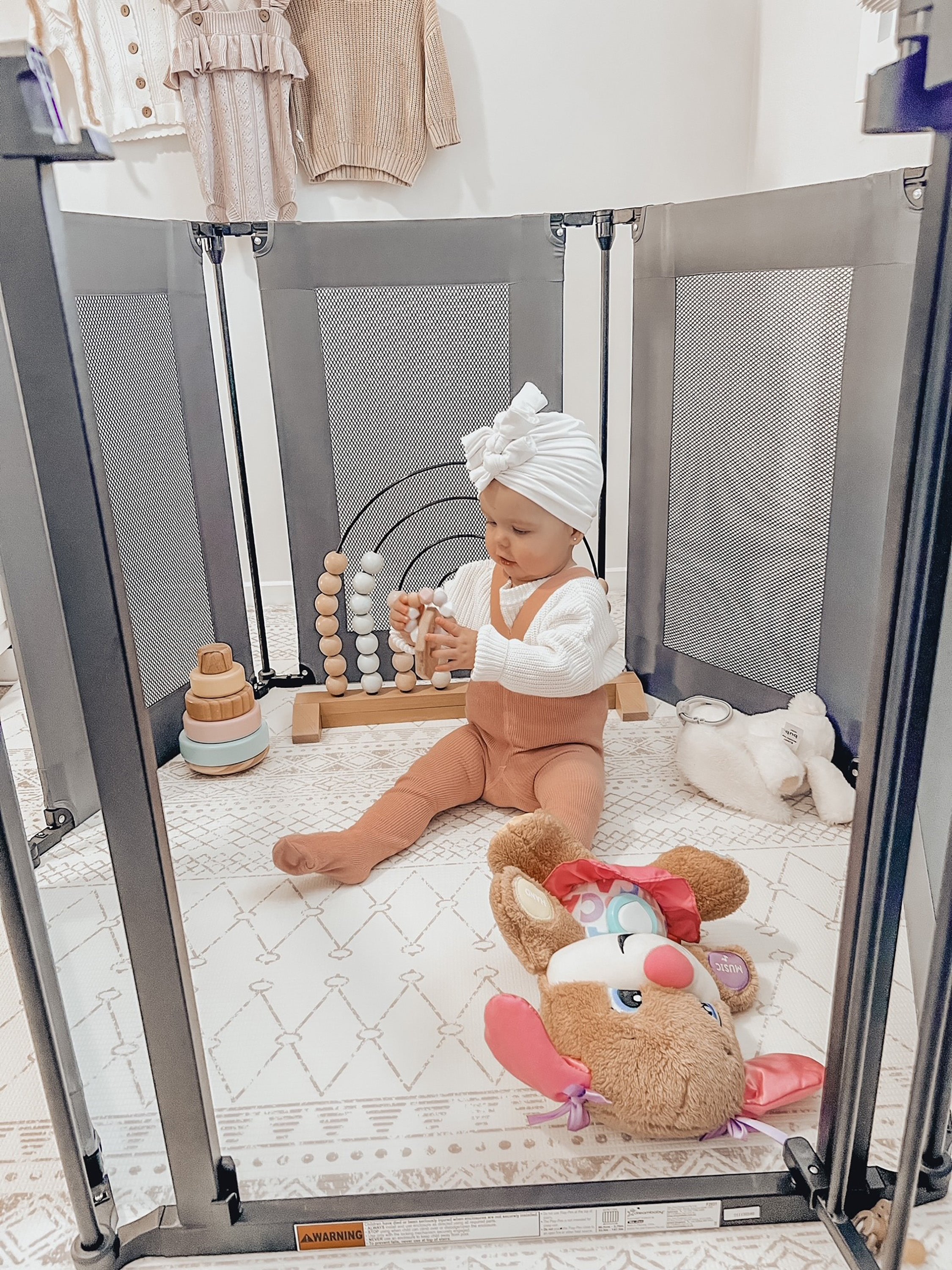 Brooklyn Converta Play-Pen Gate with Mesh Sides