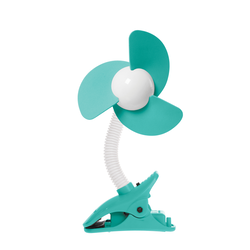 Strollerbuddy Ezy-Fit Clip-On Fan - Aqua (Pms2277C)