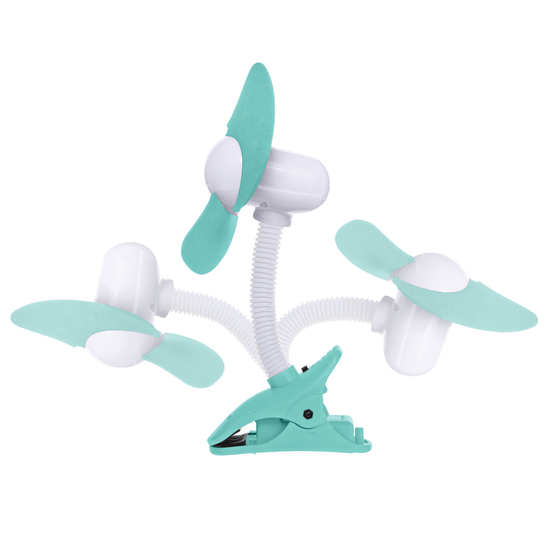 Strollerbuddy Ezy-Fit Clip-On Fan - Aqua (Pms2277C)