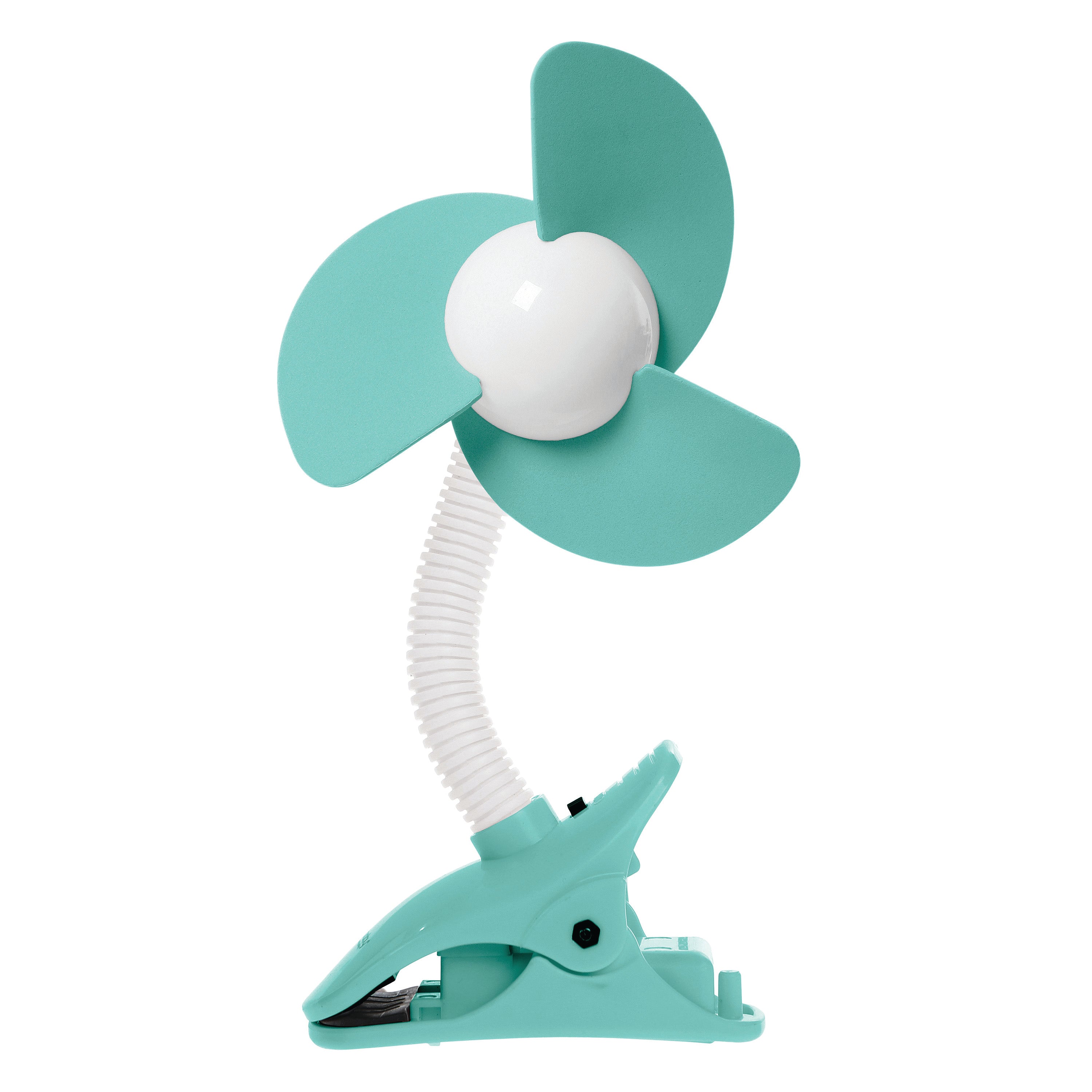 Ezy-Fit Clip-On Fan, Aqua