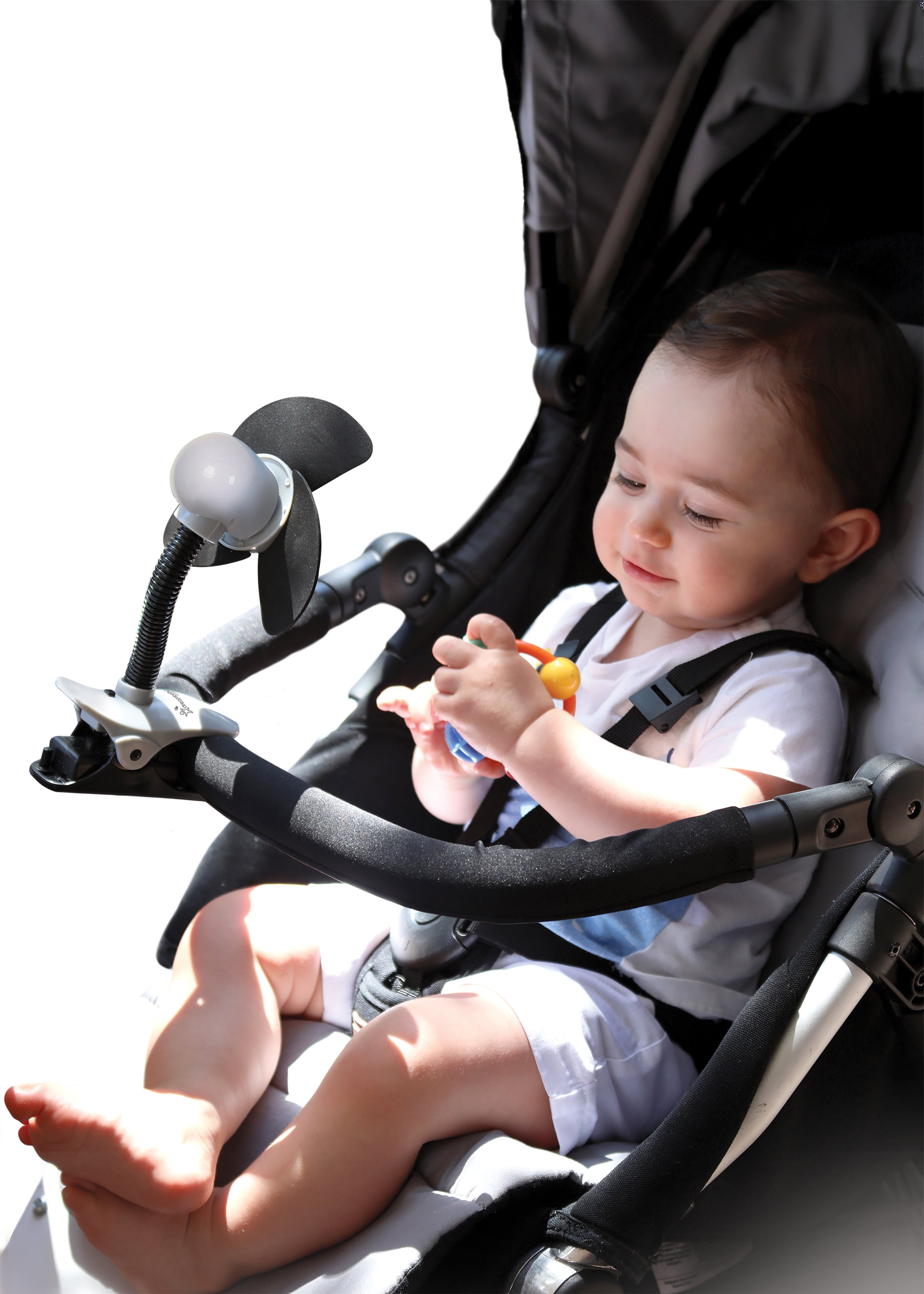 Dreambaby Ezy-Fit Clip-On Fan - Black