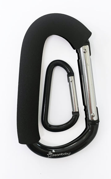 Stroller Hook - 1 Large & 1 Small, 2 Pack (Long Foam)