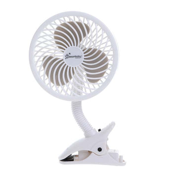 Ezy-Fit Deluxe Clip-On Fan - White Boxed