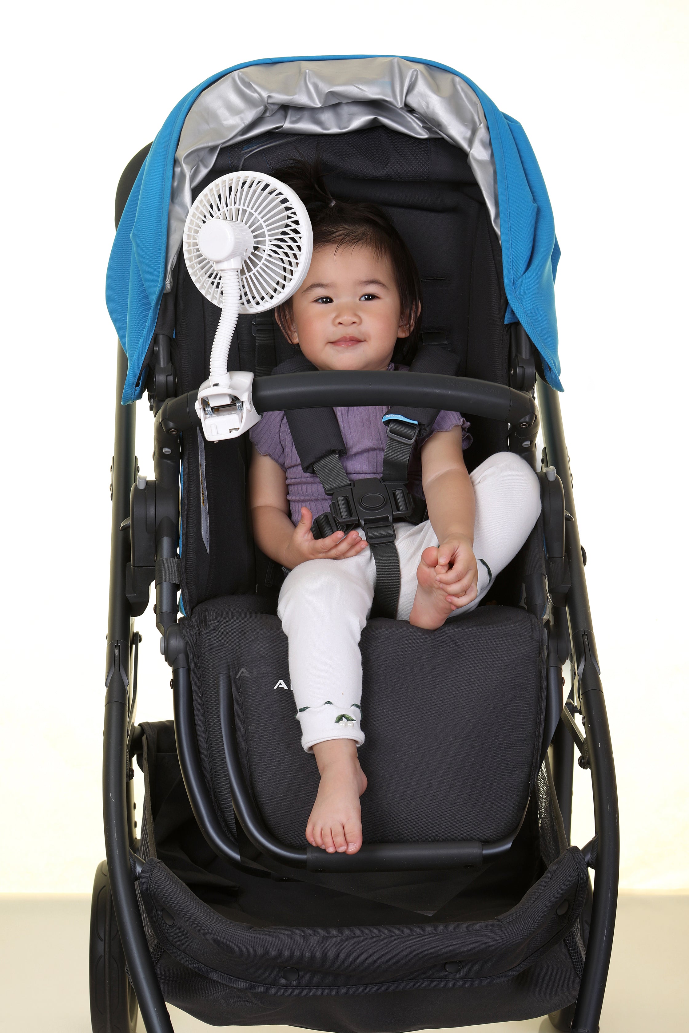 Ezy-Fit Deluxe Clip-On Fan - White Boxed