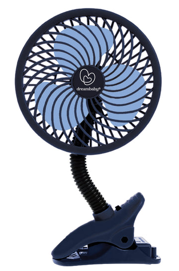 Smart Grip Fan With Cover - Grey