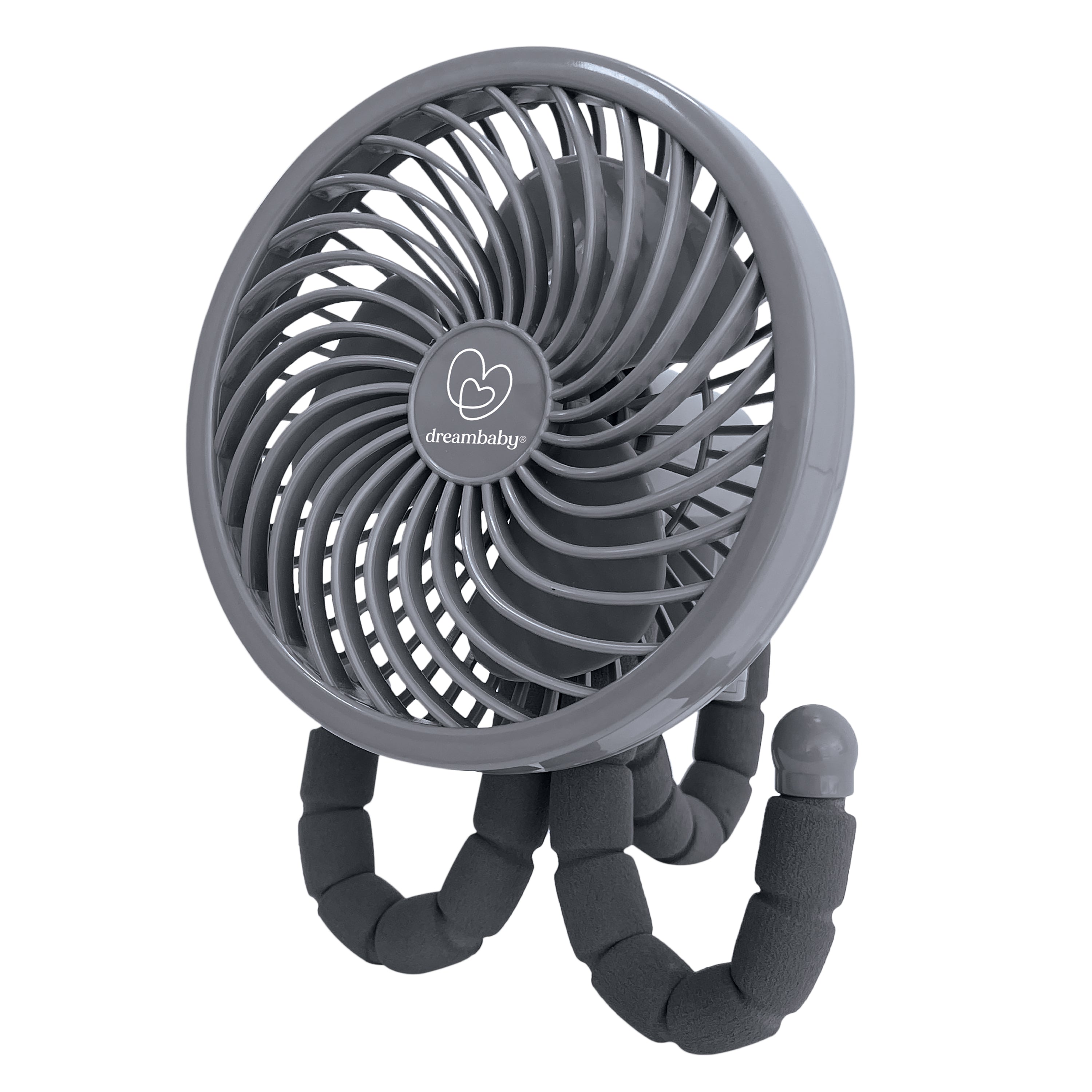 Smart Grip Deluxe Fan - Grey