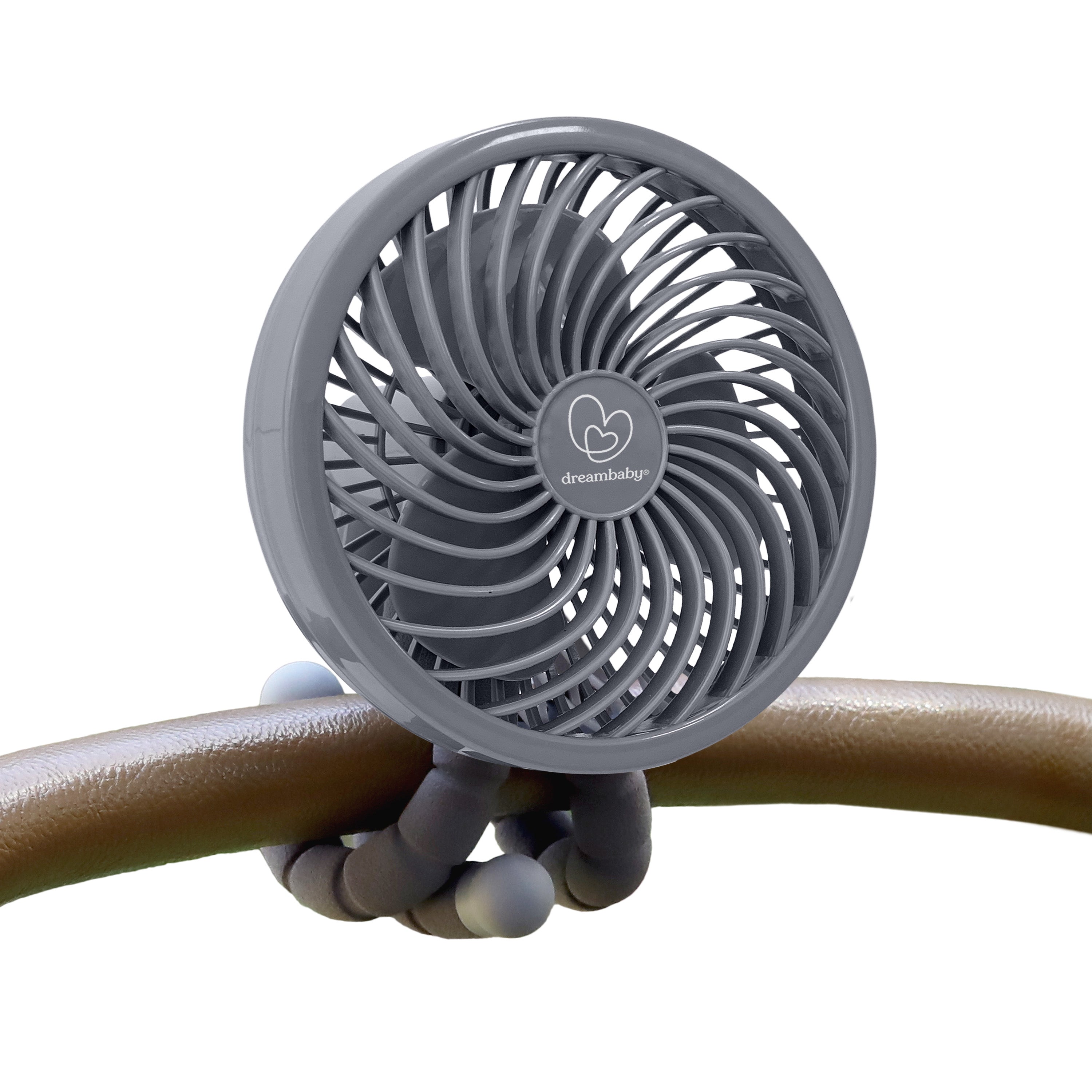 Smart Grip Deluxe Fan - Grey