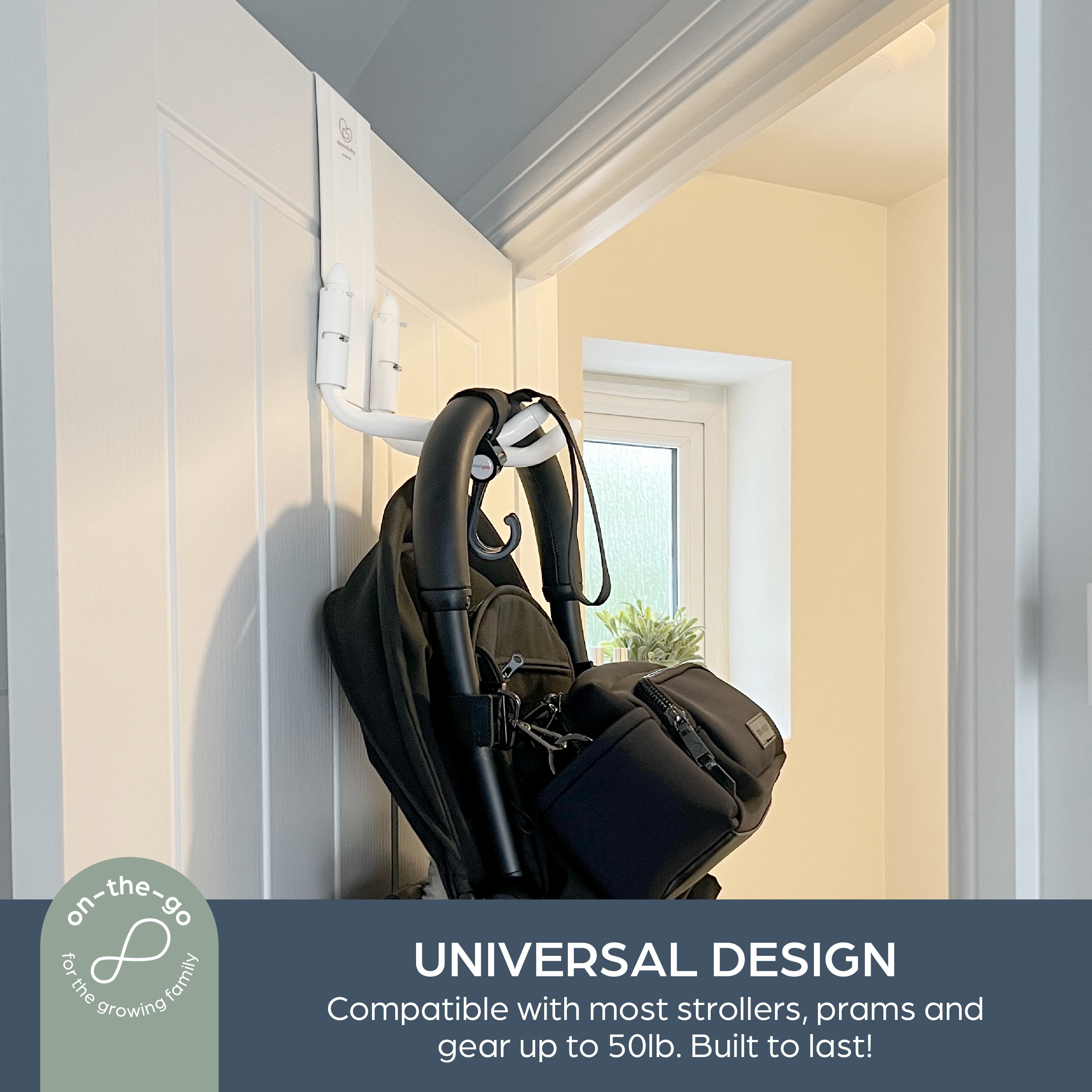 STROLLERBUDDY¨ STROLLAWAY¨ OVER THE DOOR STROLLER HANGER