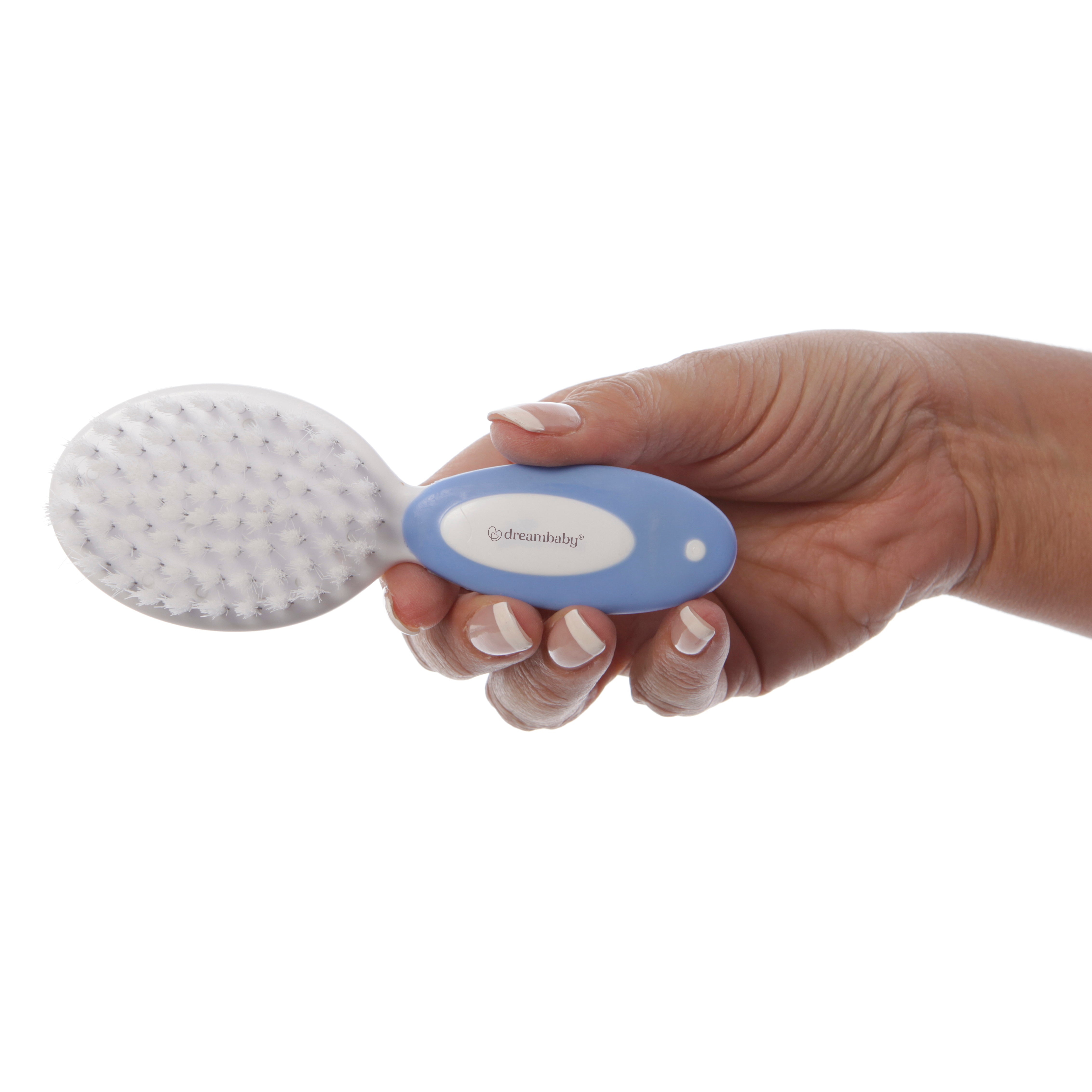 Blue Deluxe Brush & Comb Set