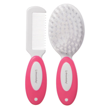 Pink Deluxe Brush & Comb Set