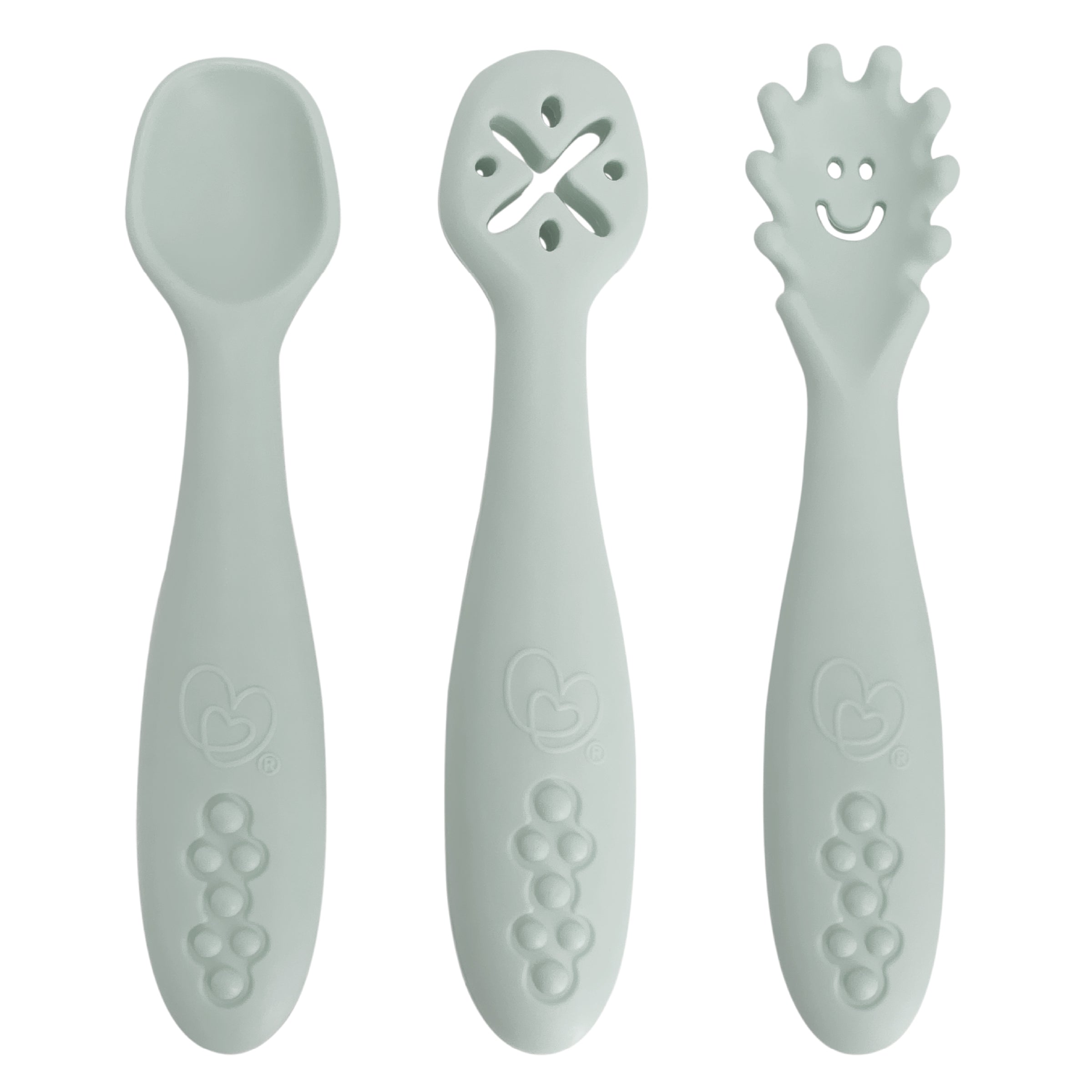 Silicone Scoop, Mash & Twist Seafoam