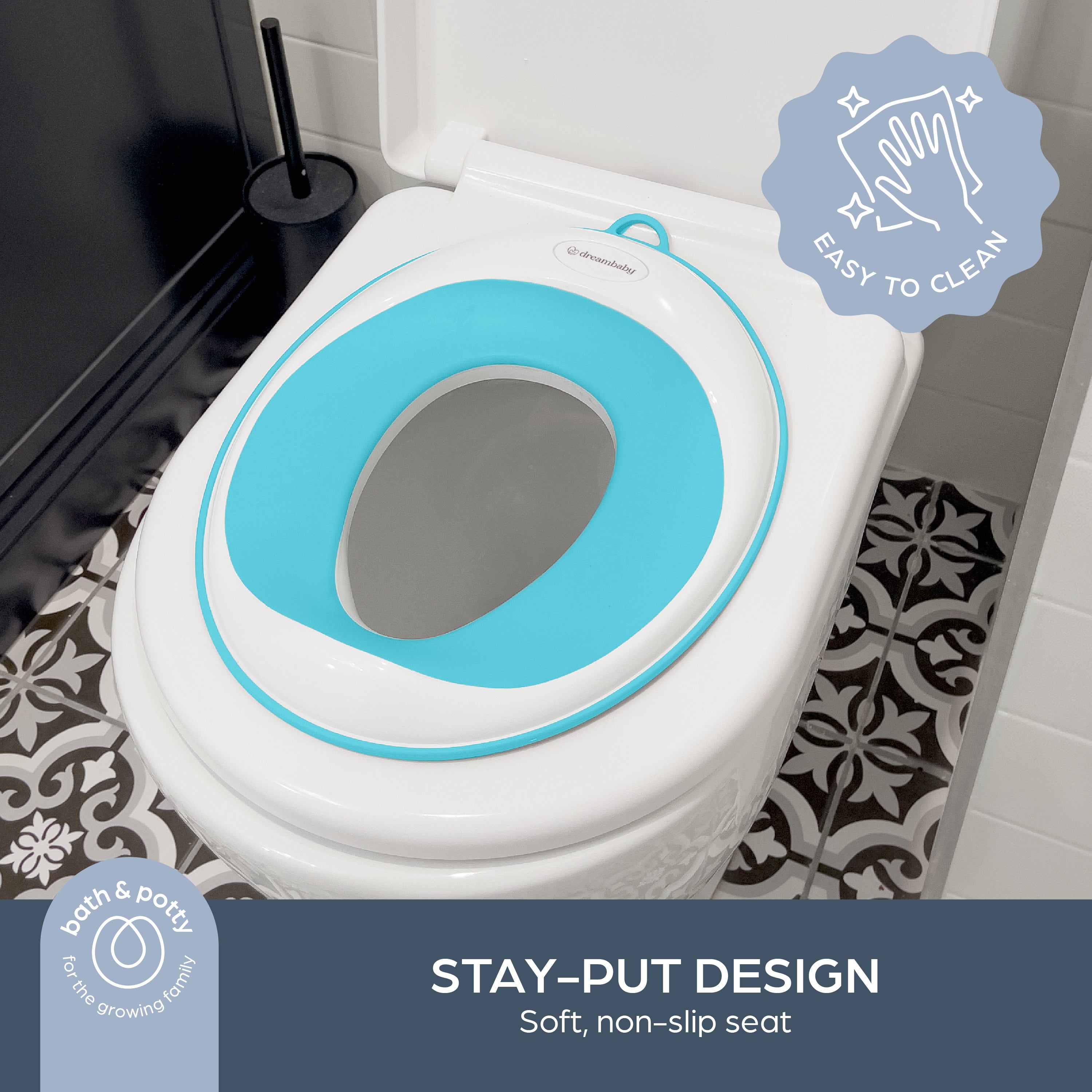 Toilet Trainer Potty Seat - Aqua