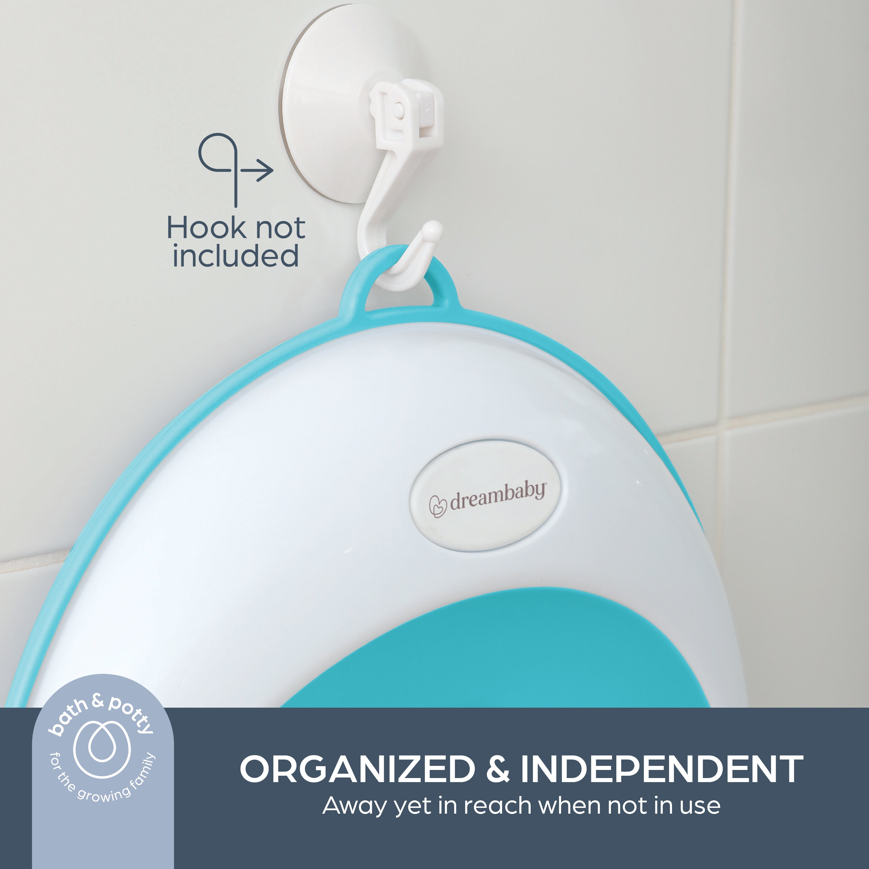 EZY-TOILET TRAINER SEAT - AQUA