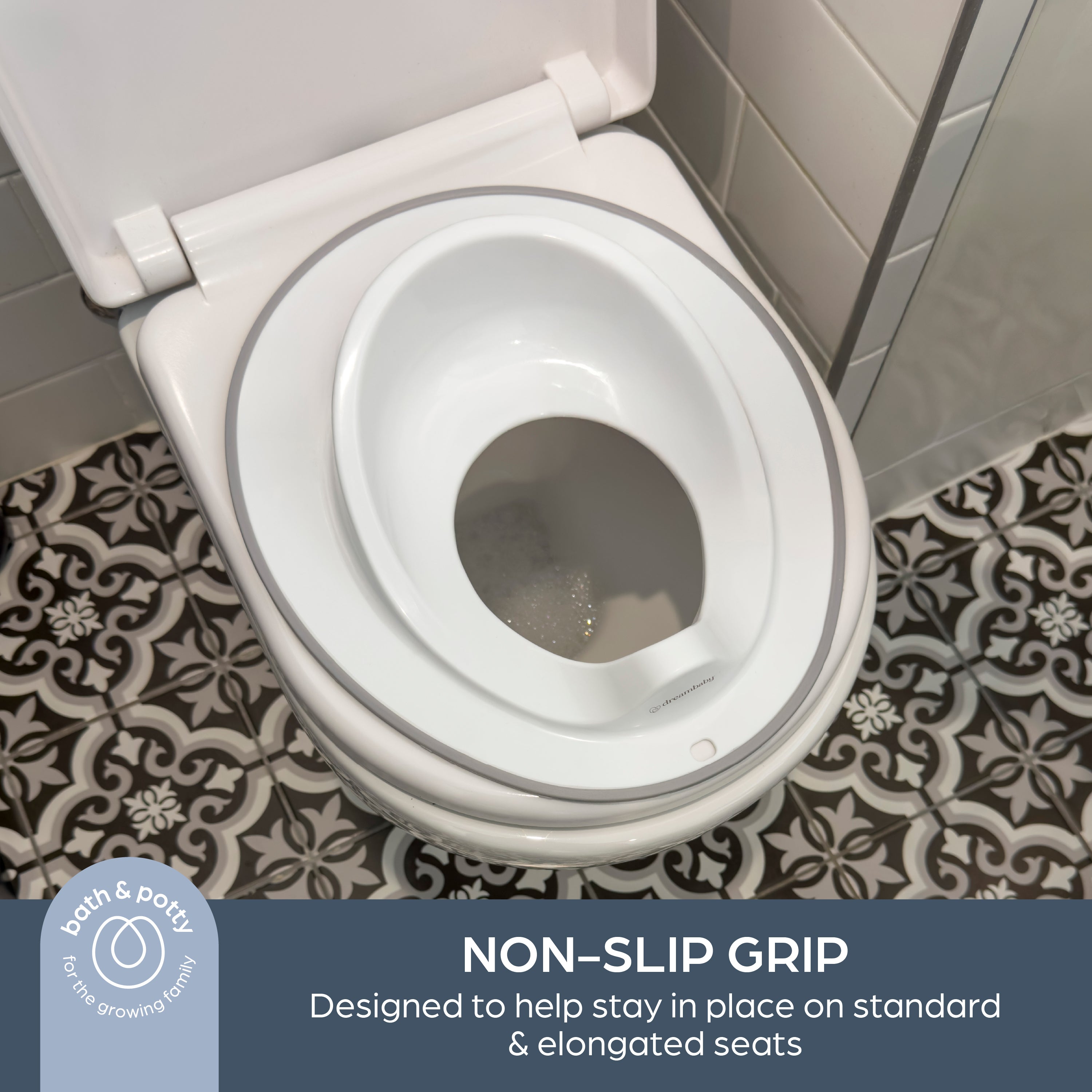 Toilet Topper - Grey