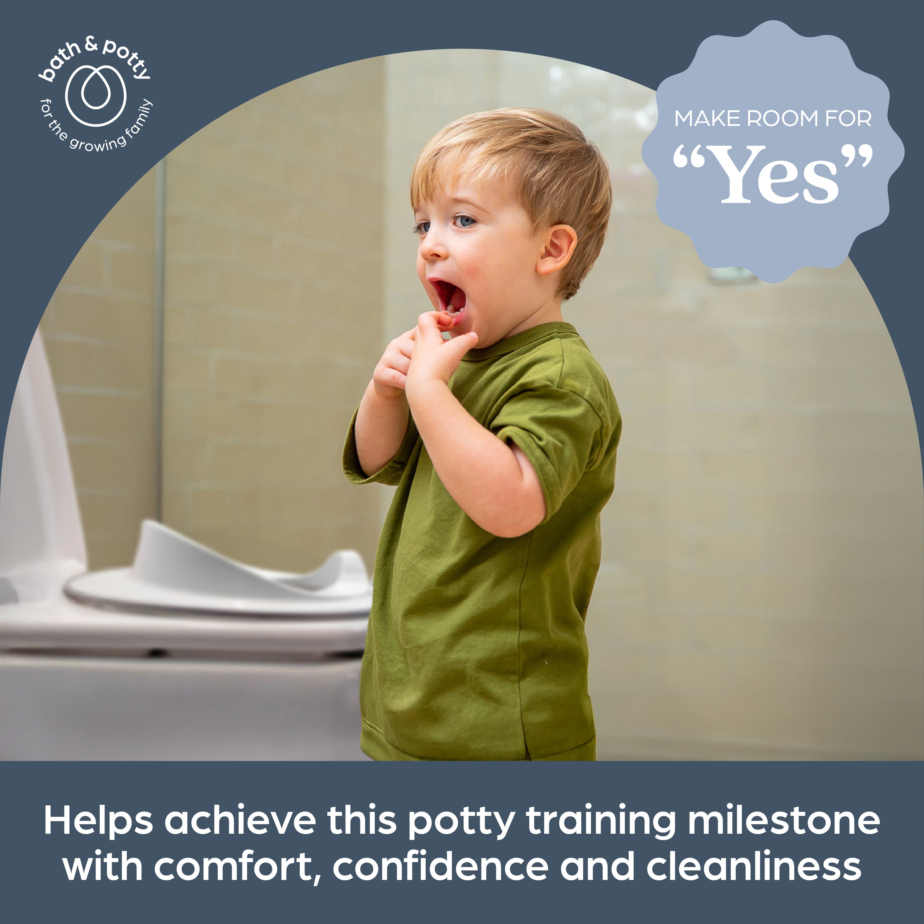 Potty Training Seat - Grey