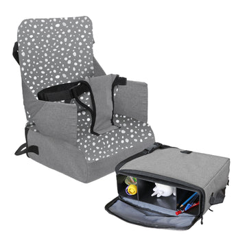 Dreambaby Portable Toddler Booster Seat | Pebble Grey
