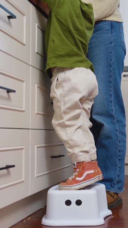 Toddler & Me™ 2 Step Stool, Aqua
