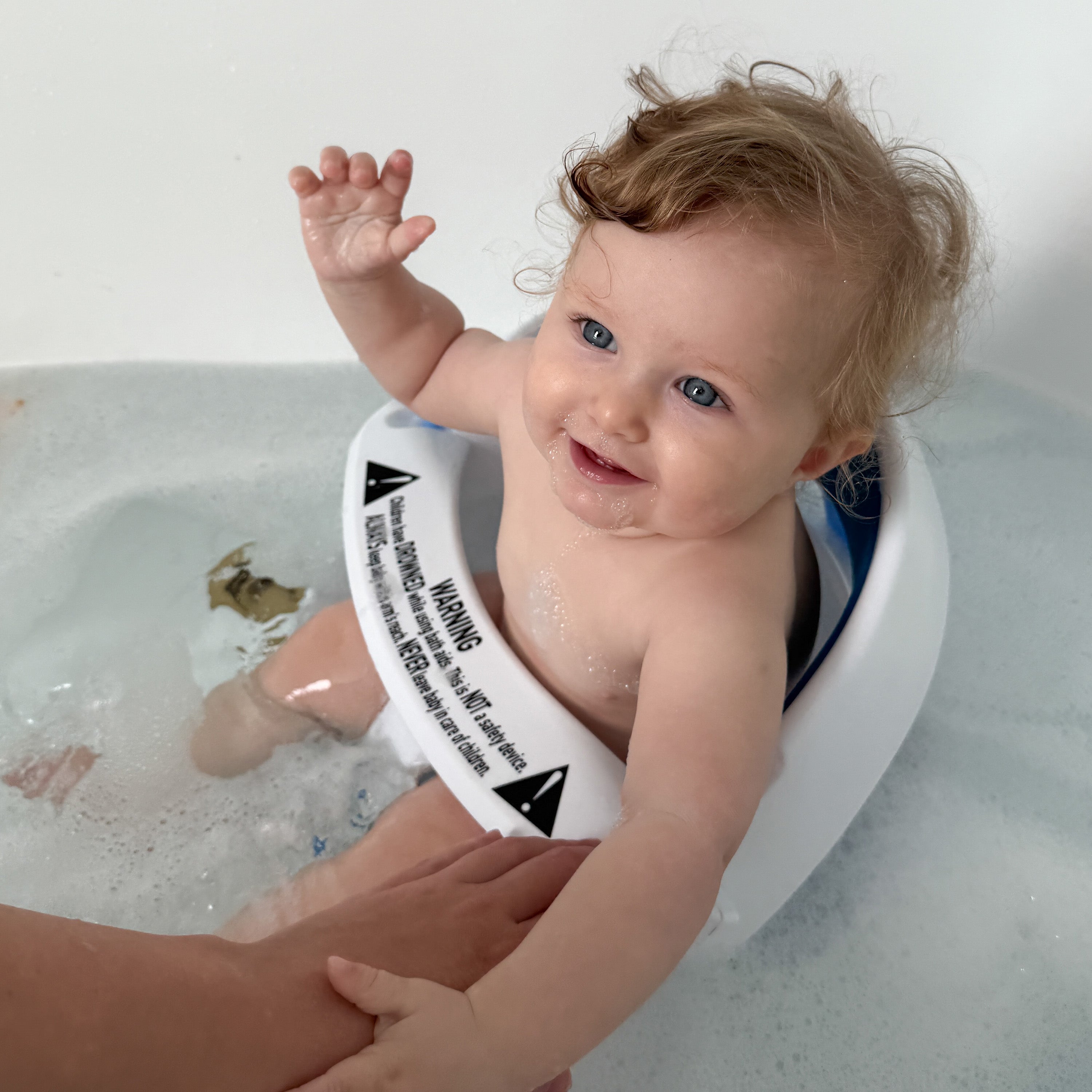 Dreambaby Padded Baby Bath Seat with Water Heat Sensor
