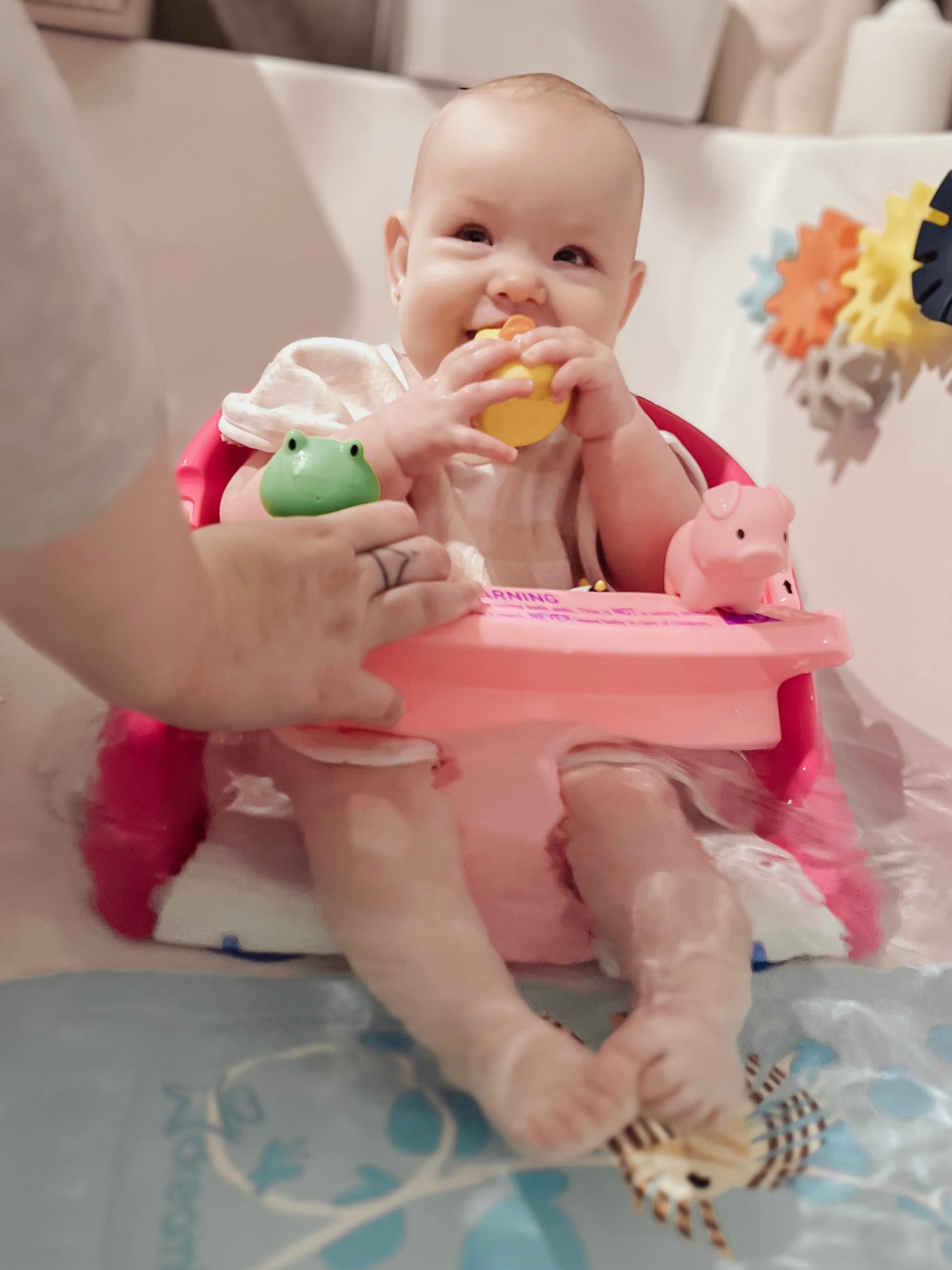 Premium Bath Seat - Pink