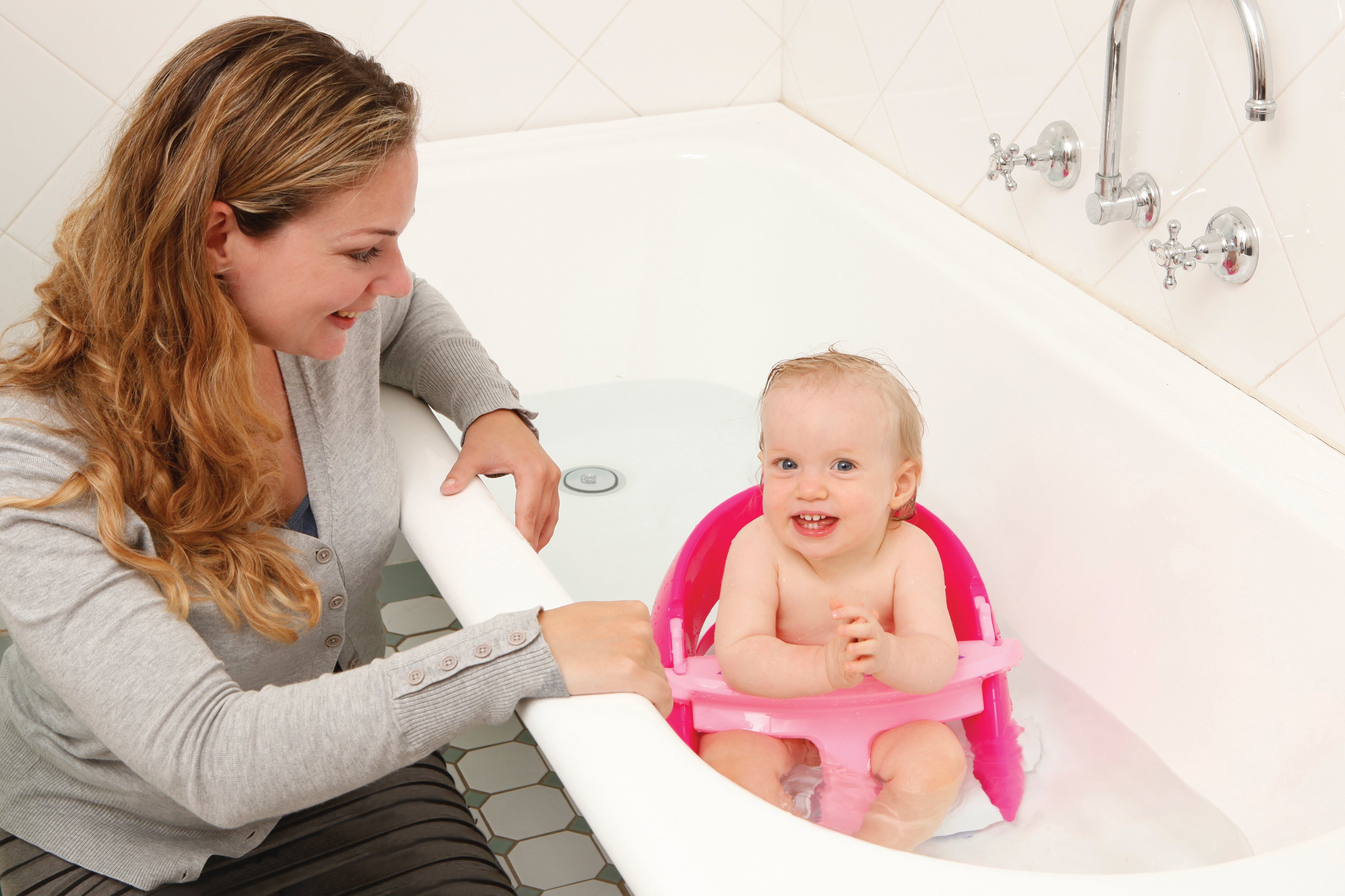 Premium Bath Seat - Pink