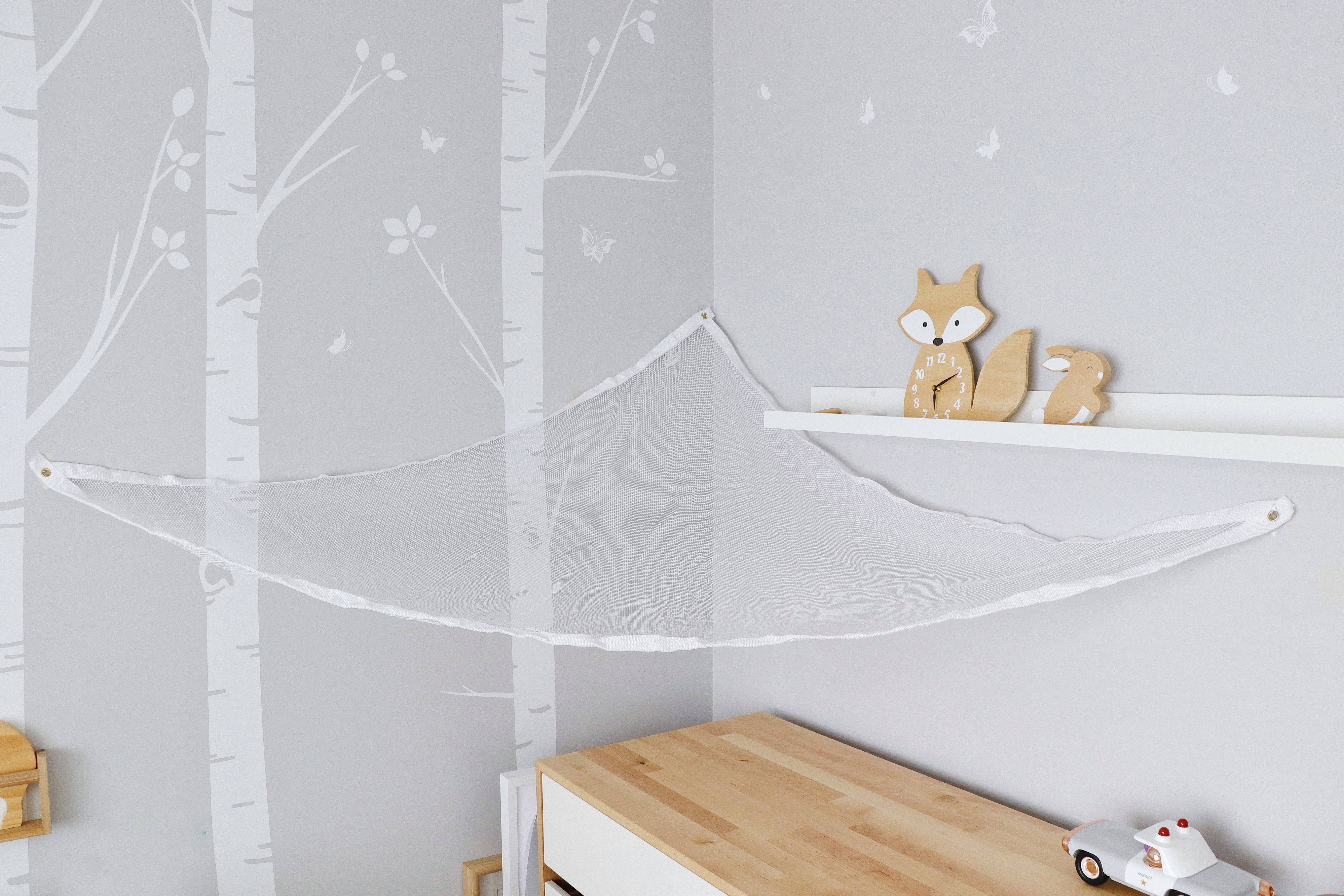 Jumbo Toy Storage Corner Hammock