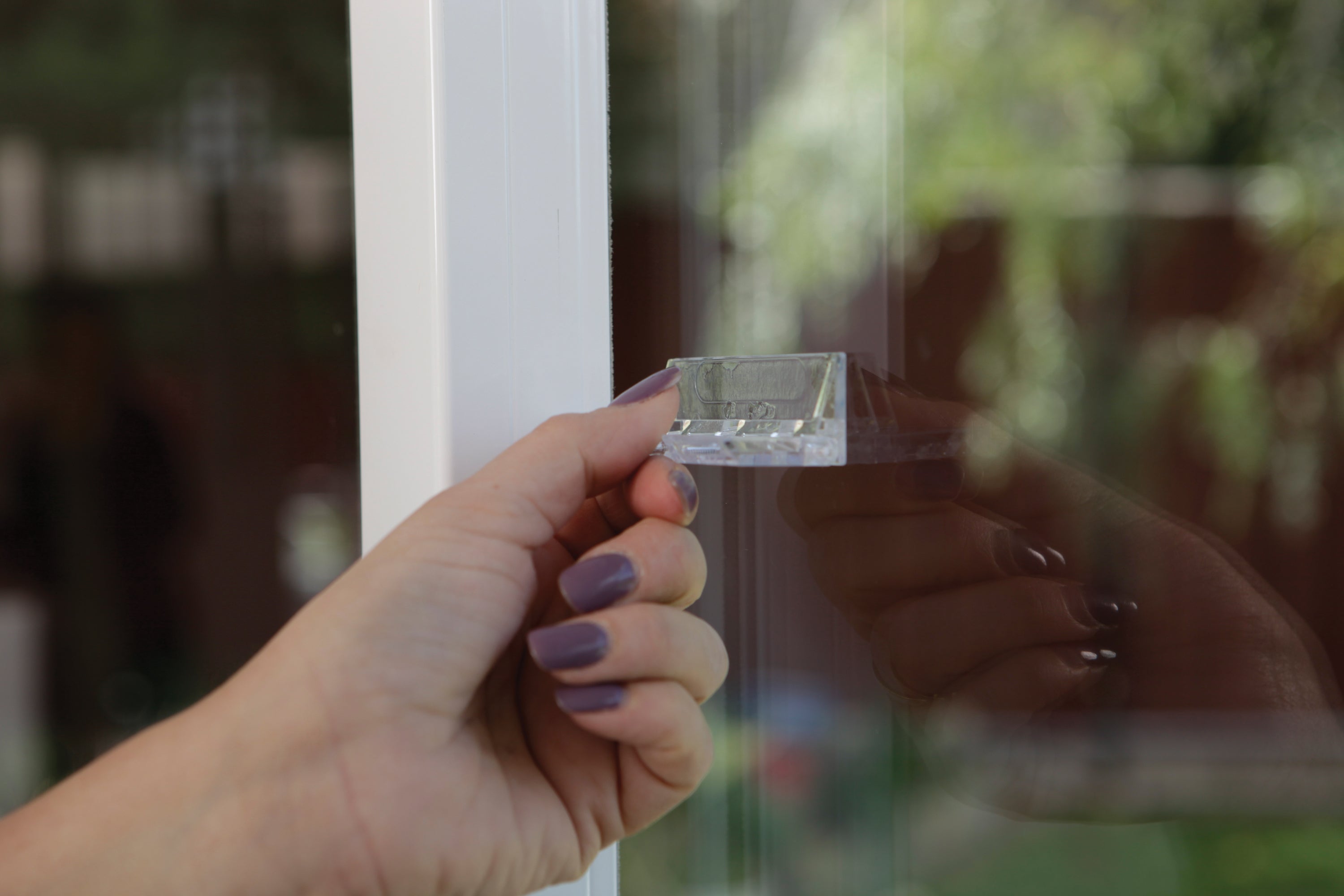 Sliding Door Lock - Clear