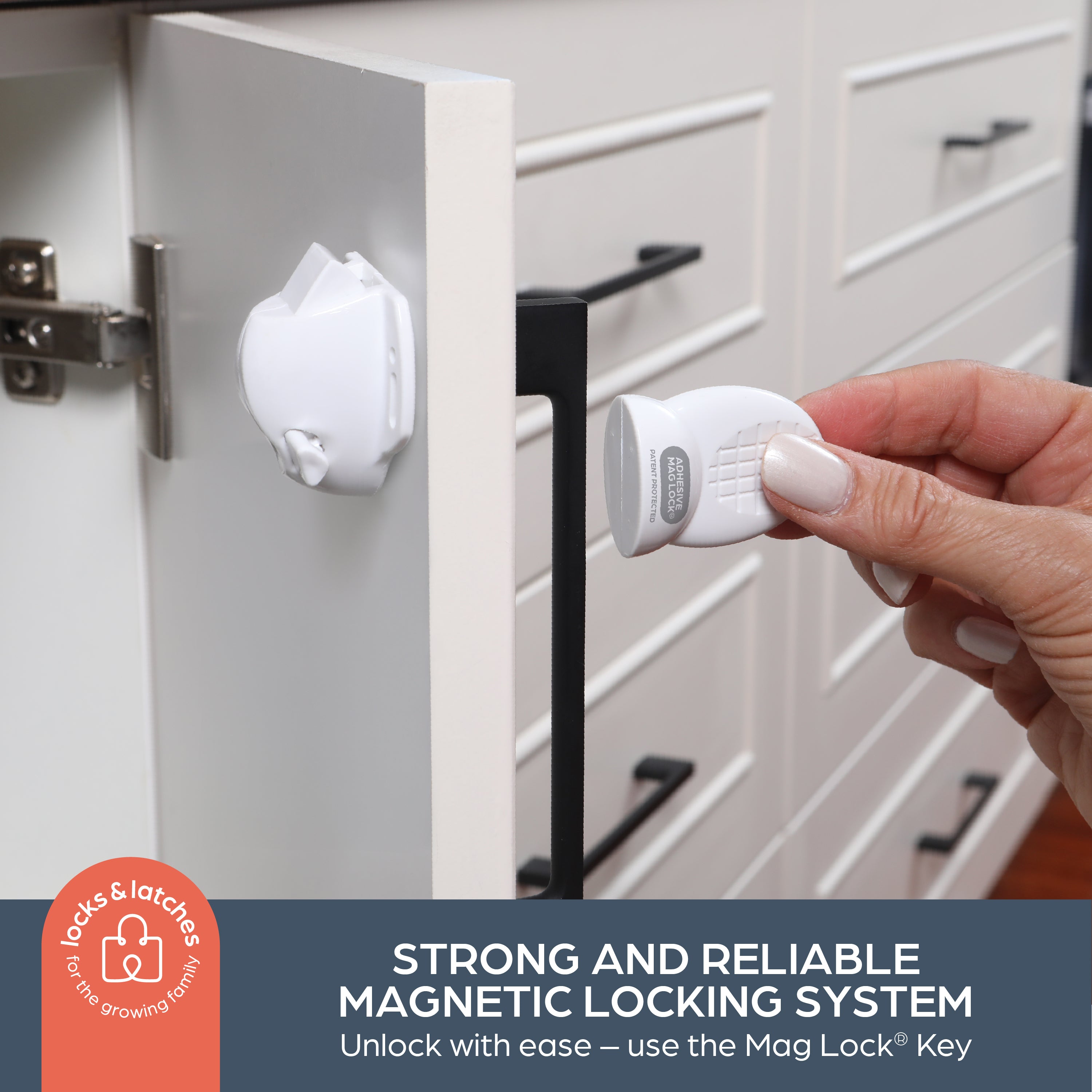 Adhesive Mag Lock® - 1 Key
