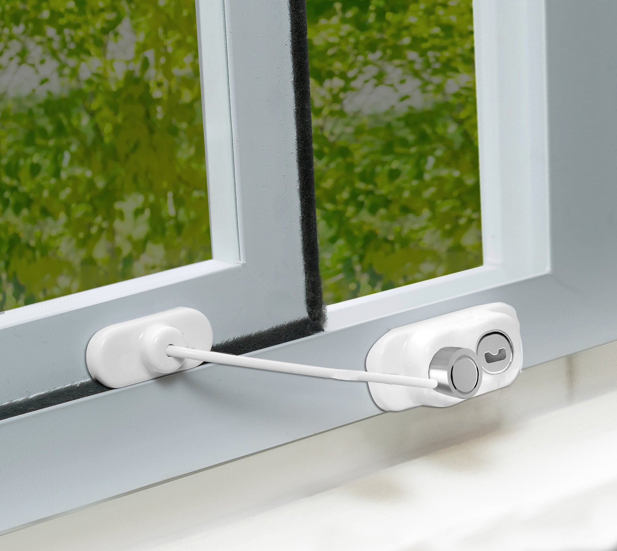 Breezz-Guard Keyless Window Restrictor