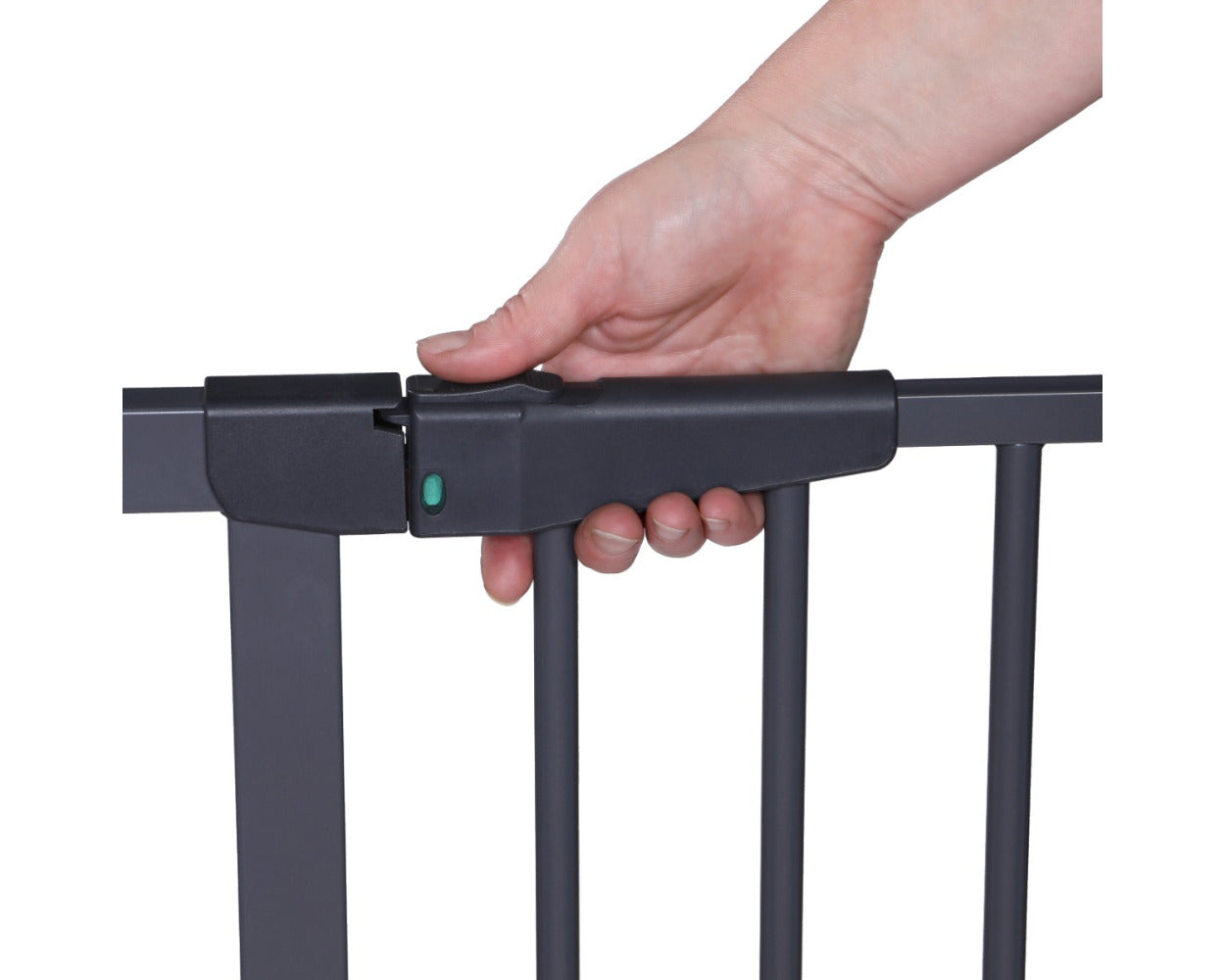 Advance Low Rise Autoclose Gate Grey