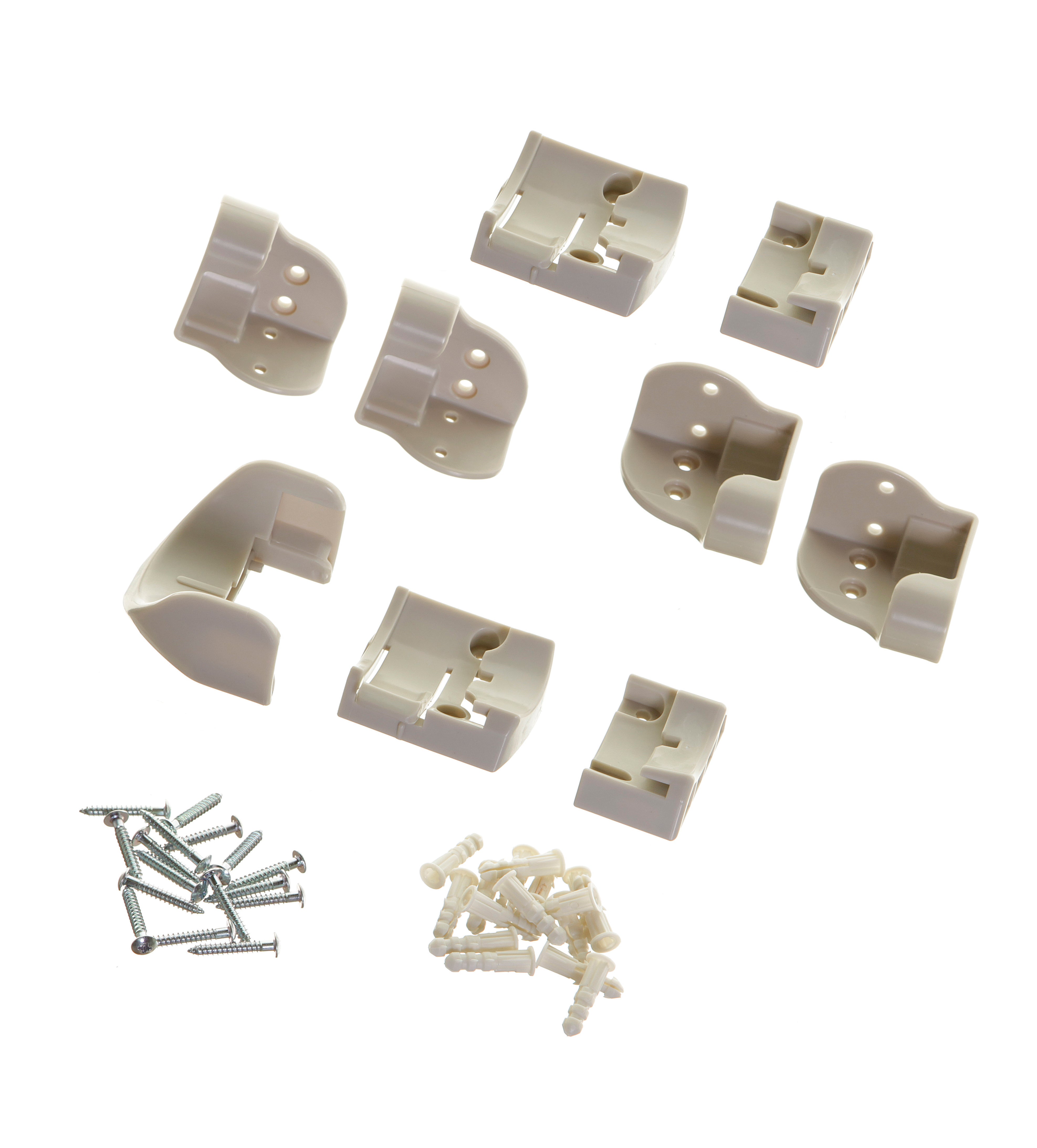 Replacement Mounting Set For Retractable Gate X 2