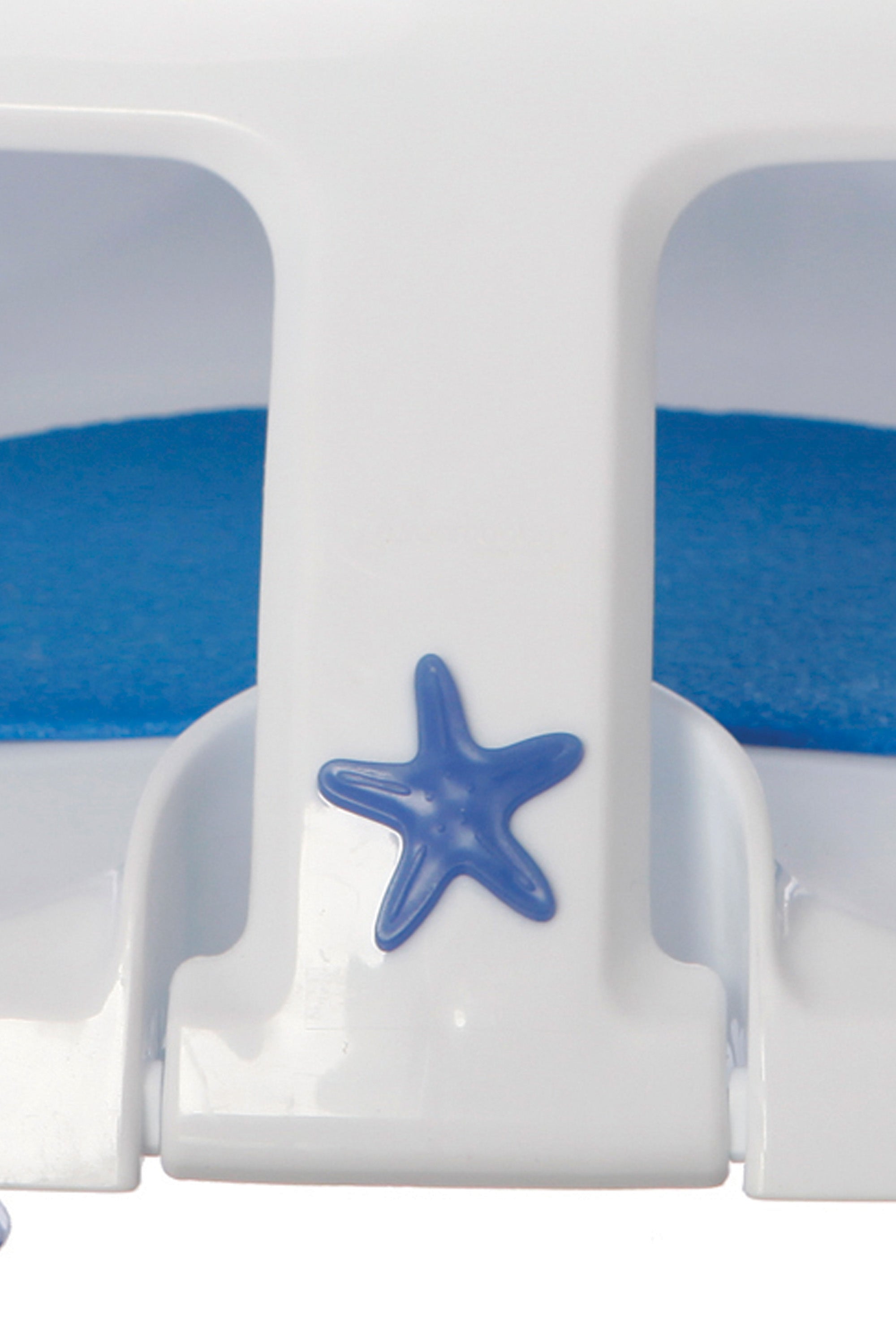 Deluxe Bath Seat With Foam Padding & Heat Sensing Indicator