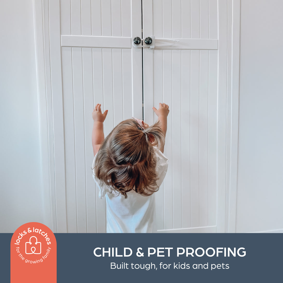 Cabinet Sliding Lock 1 Pack