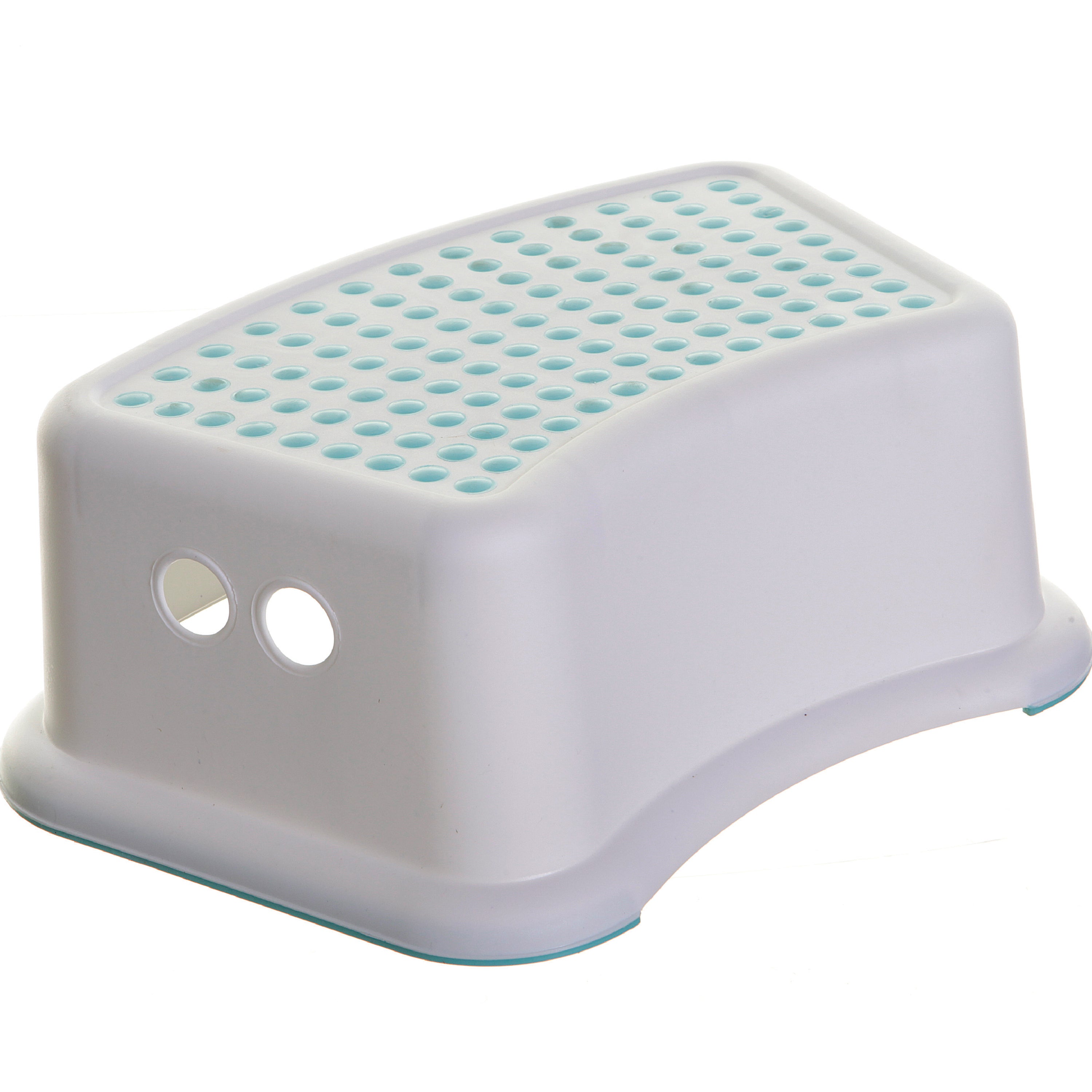 Step Stool Dots Aqua