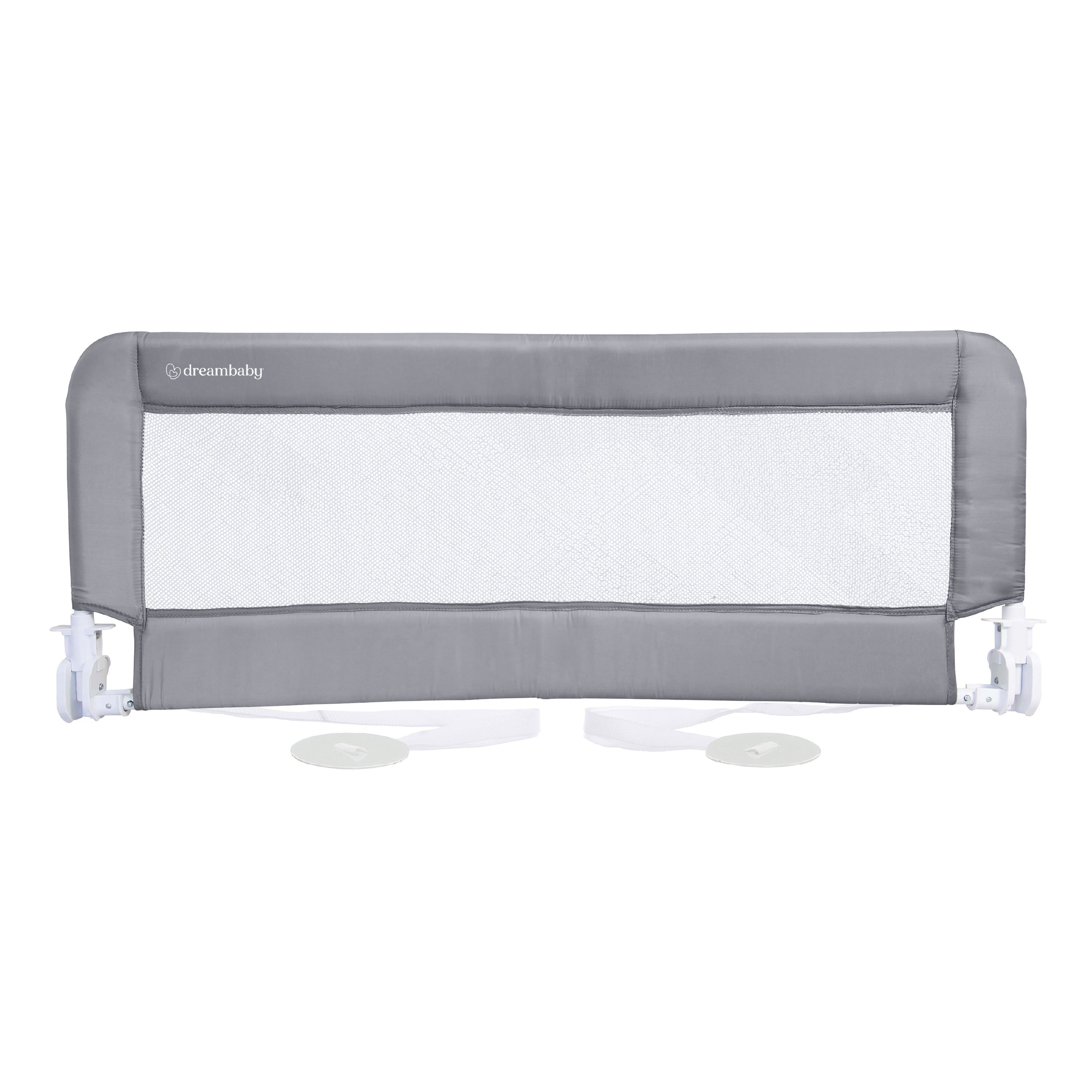 Milan Deluxe Padded Bedrail - Grey