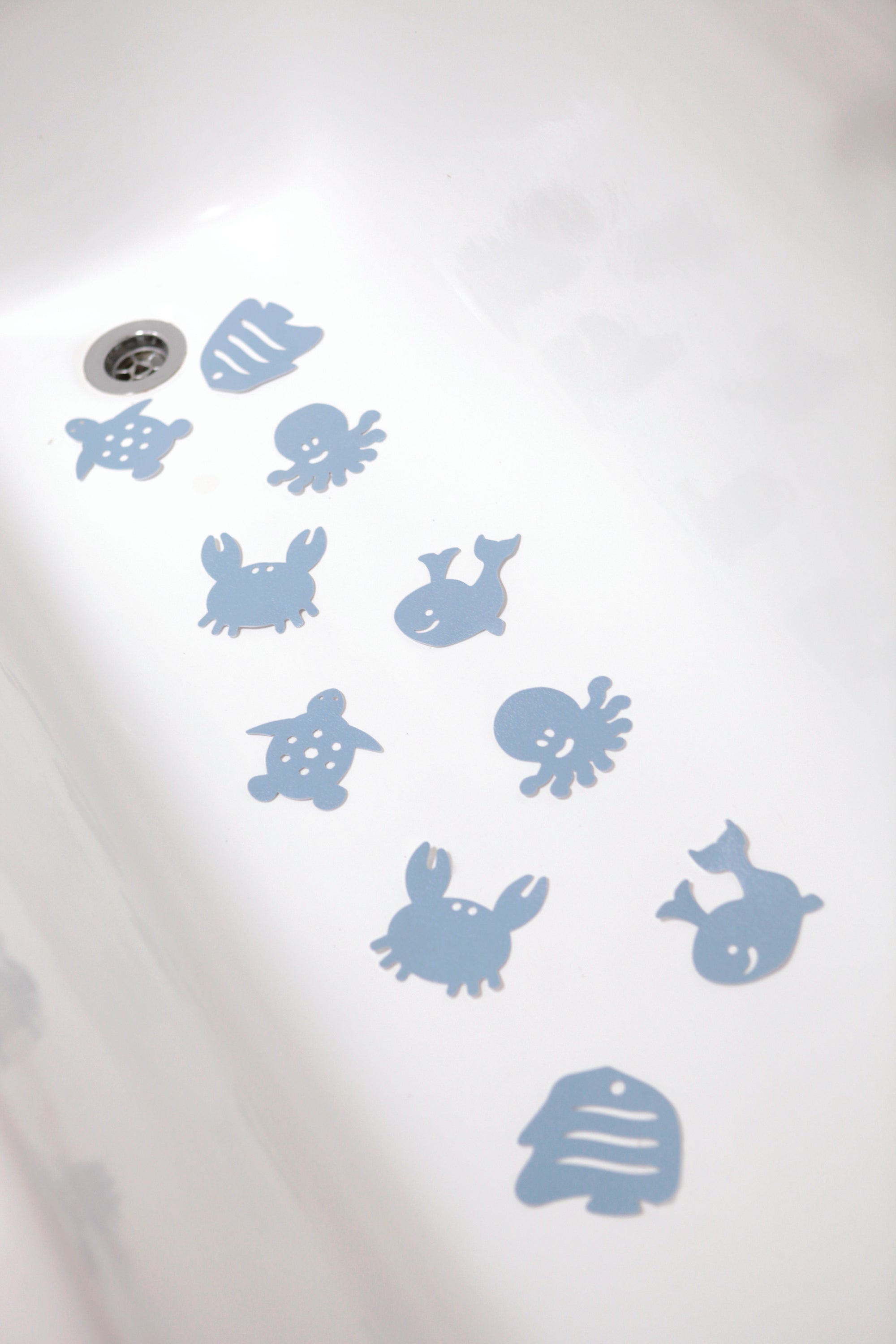 Watch-Your-Step¨ Heat Alert Anti-Slip Bath Mats 10Pk