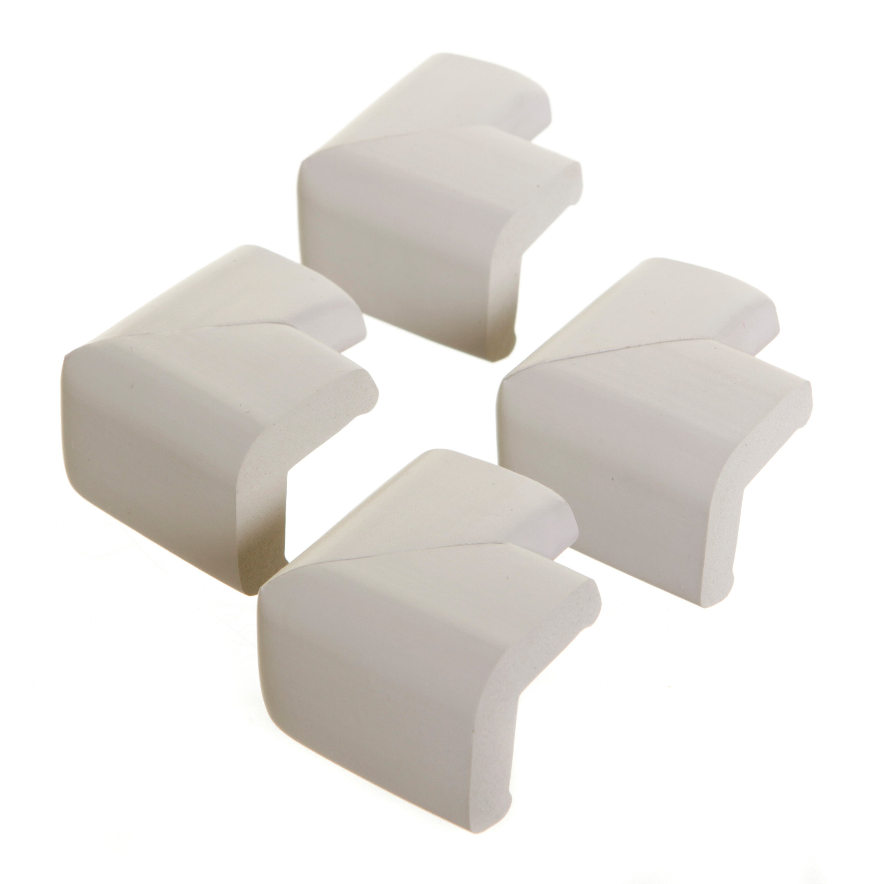 Classic Foam Corner Protectors - 4 Pack, Grey