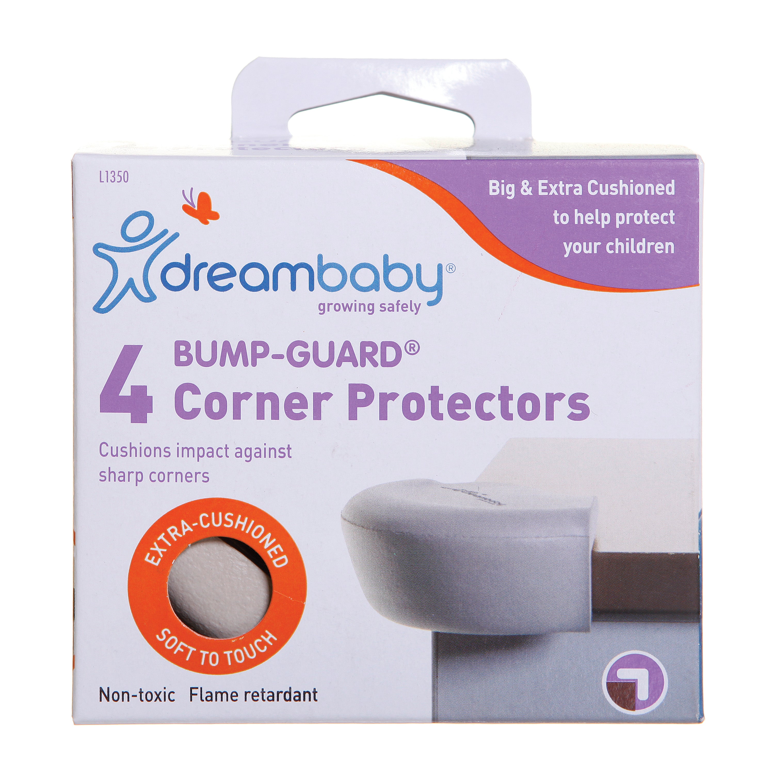 Bump-Guard¨ Corner Protectors 4 Pk - Grey