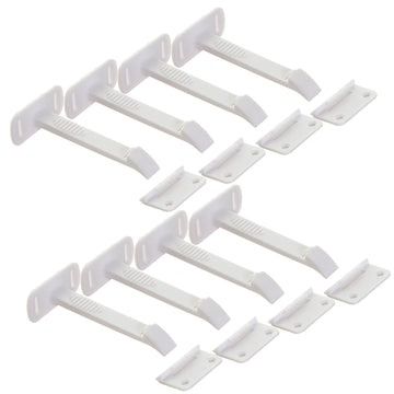 Adhesive Safety Latches - Long 8 Pack