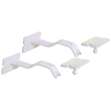 Dual-Action Adhesive Double-Locks, 2 Pack