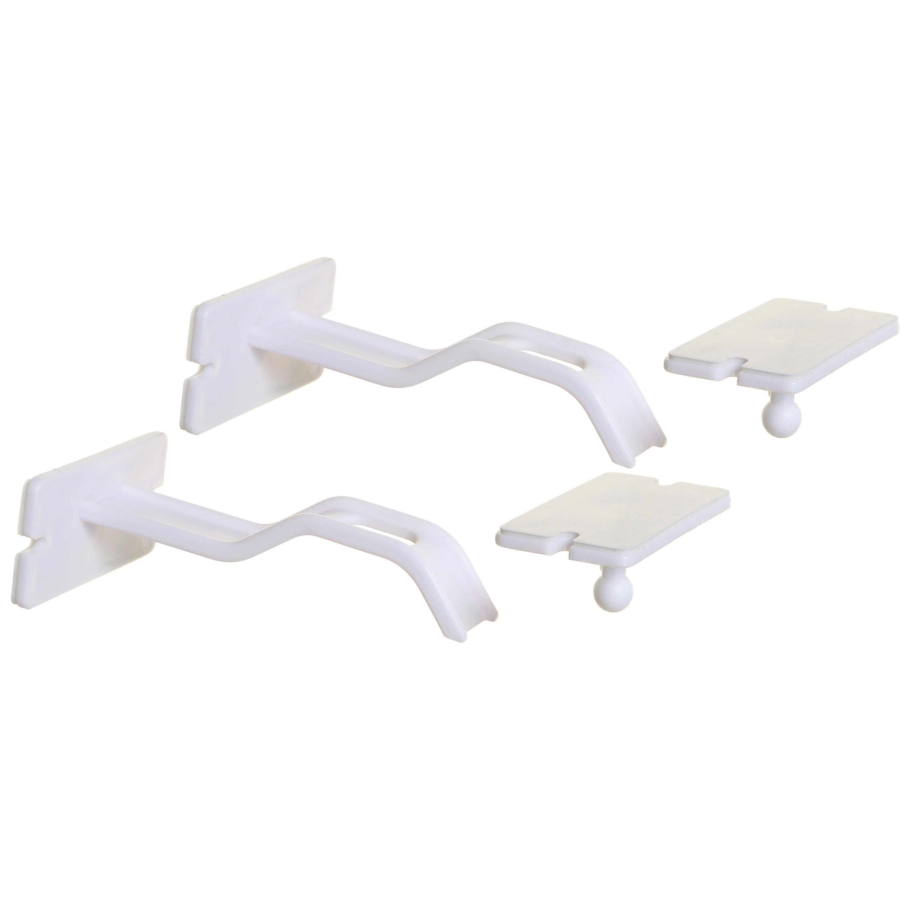 Adhesive Double Locks 2Pc