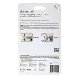 Adhesive Lever Door Lock