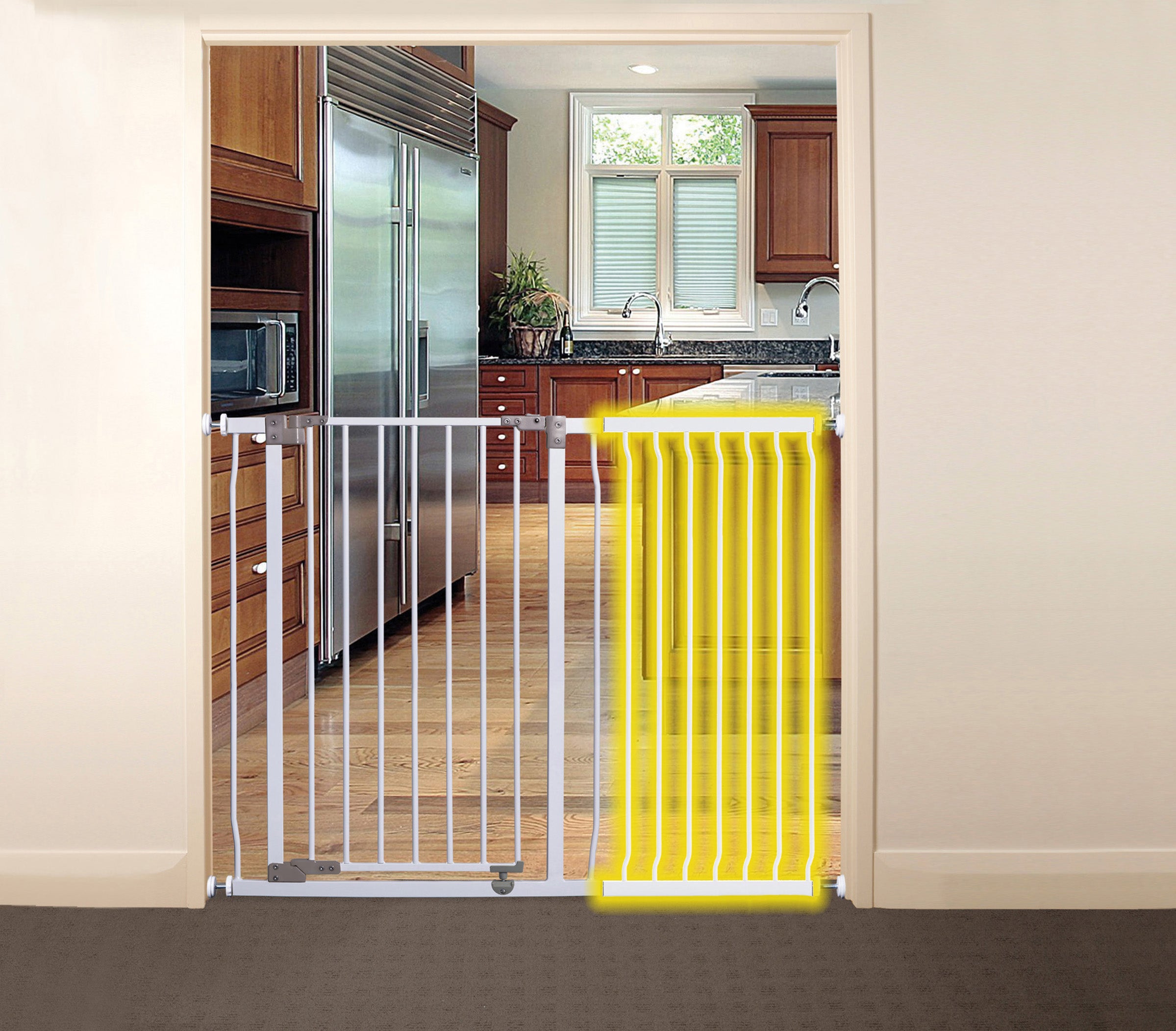 LIBERTY XTRA-TALL 54CM GATE EXTENSION - WHITE